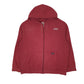 Mens Red Dickies Hoodie Full Zip Jumper