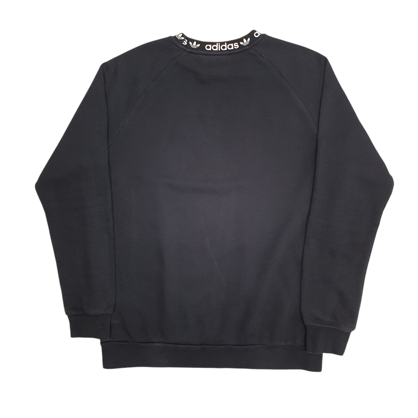Mens Black Adidas  Crewneck Jumper
