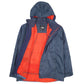 Mens Blue The North Face Hyvent Hoodie Coat