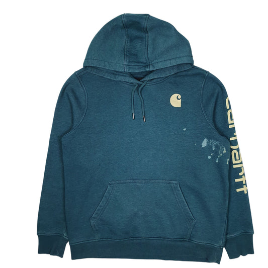 Womens Green Carhartt  Hoodie Jumper