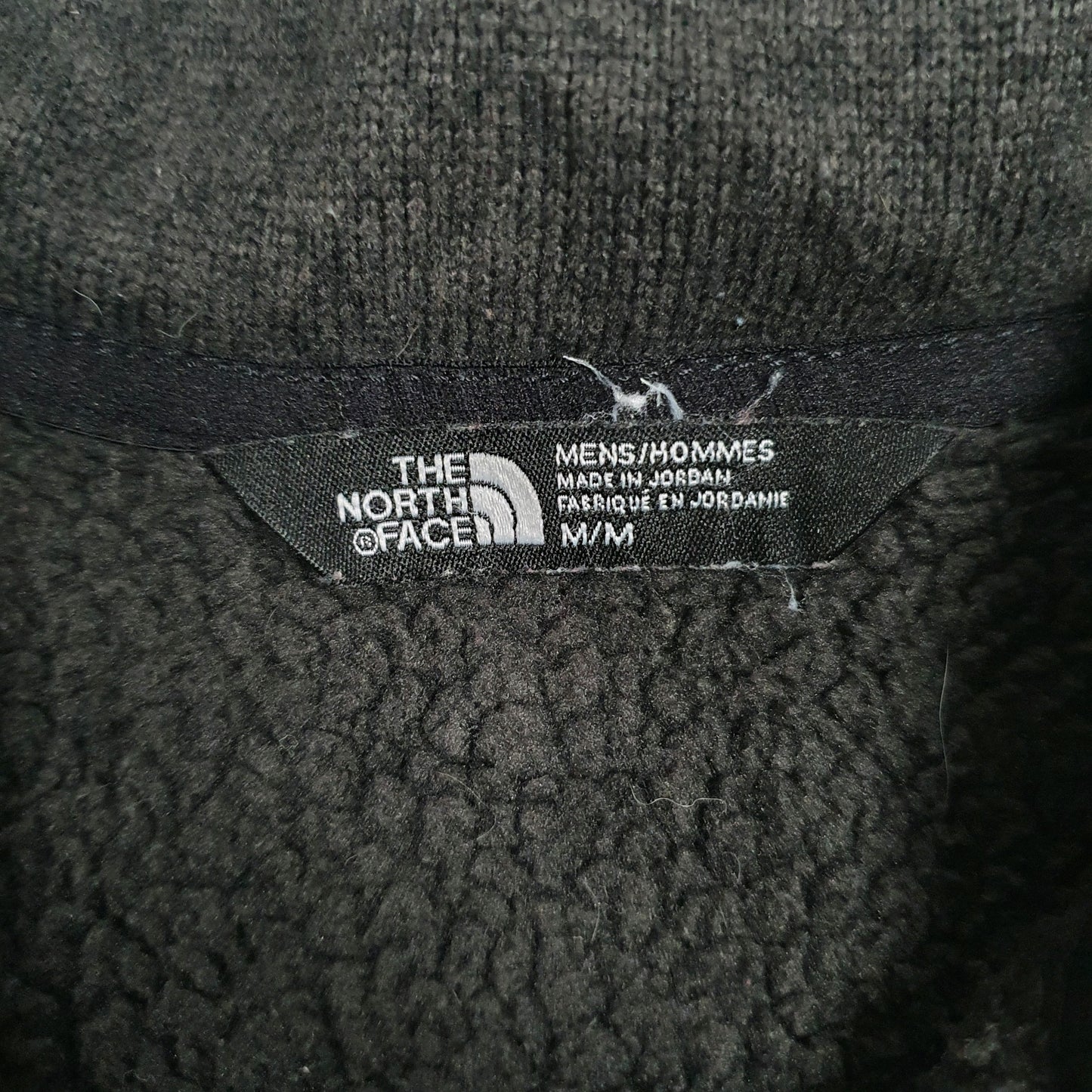 Mens Grey The North Face  Quarter Zip Jumper