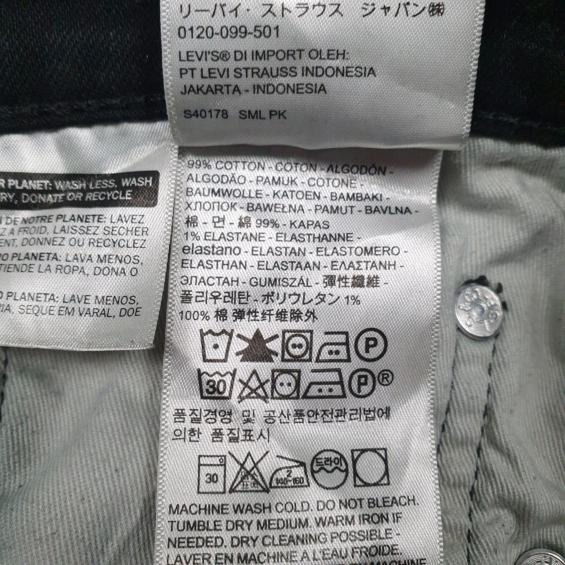 Mens Black Levis   Jeans