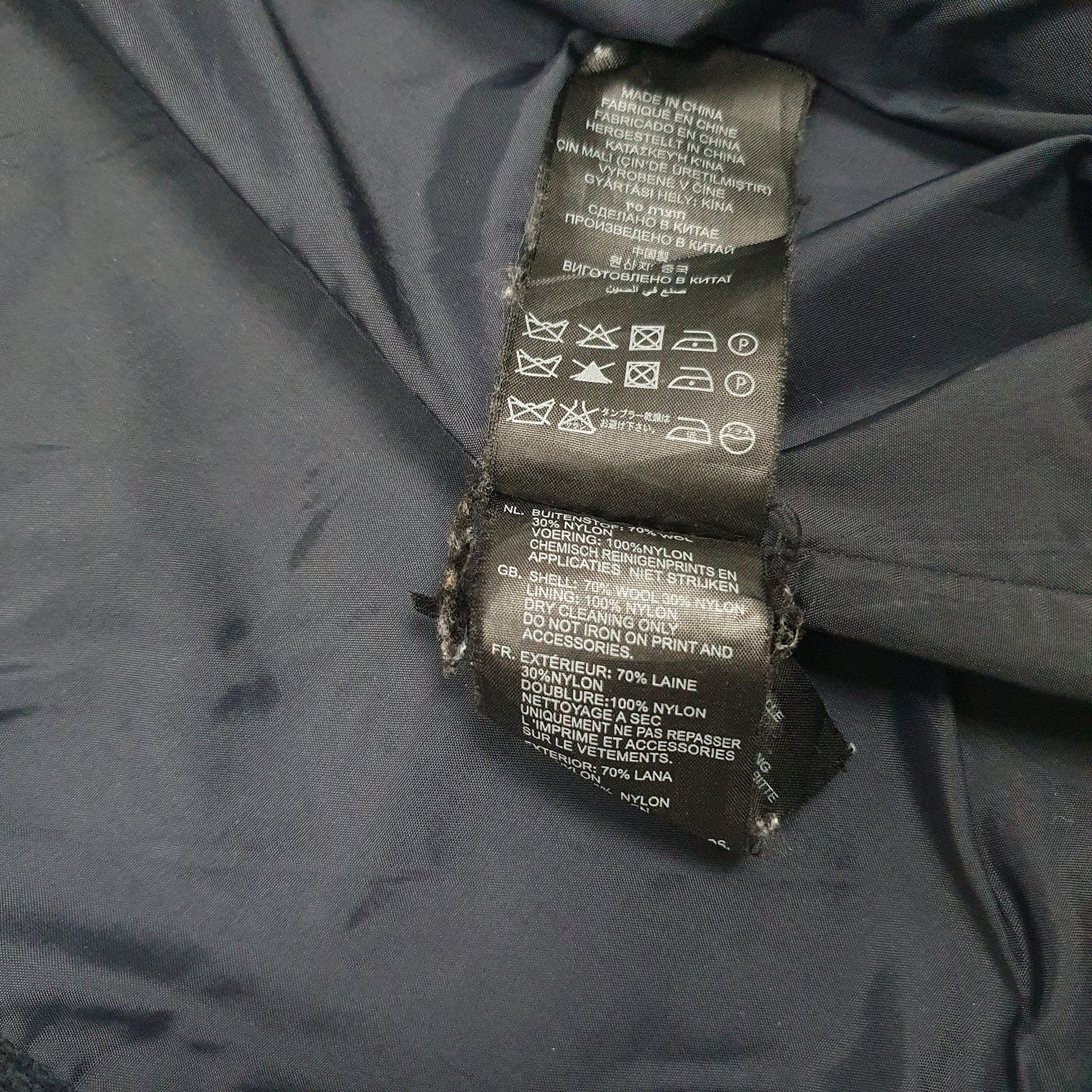 Mens Navy G Star  Full Zip Coat