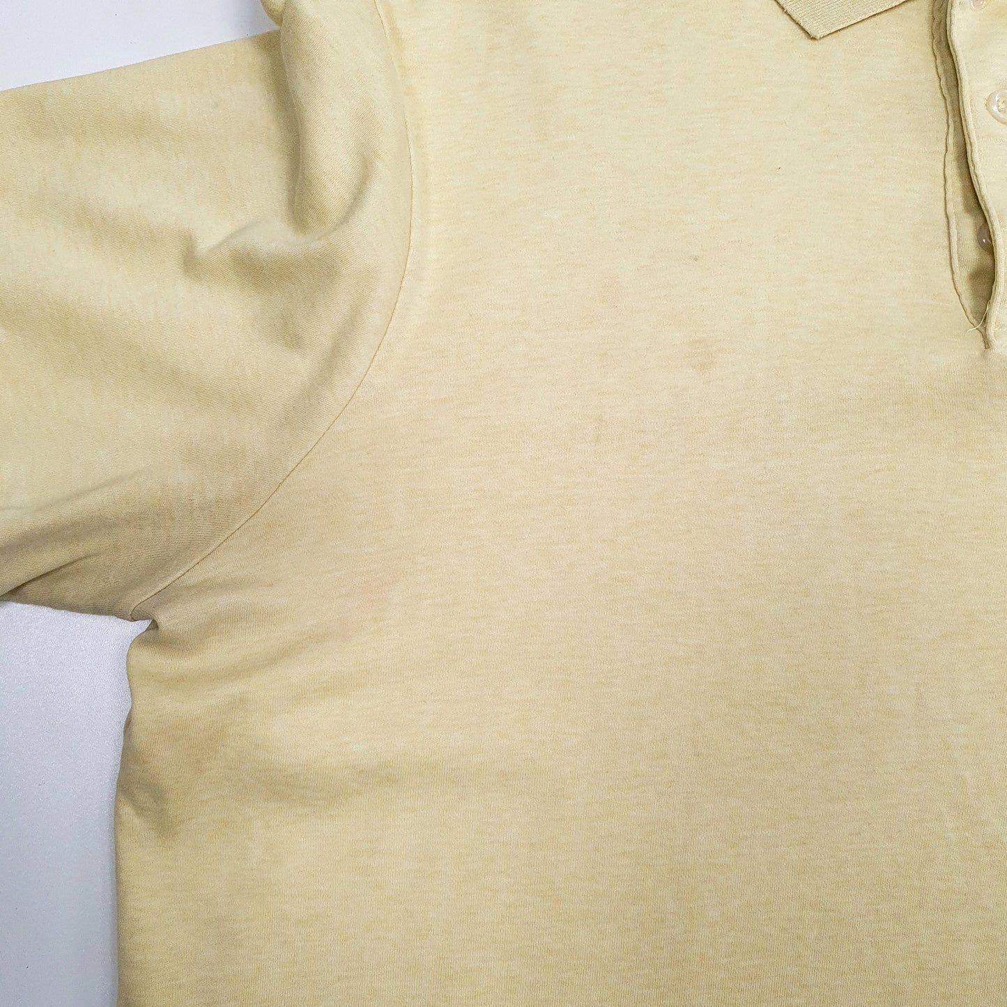 Mens Yellow Polo Ralph Lauren Stretch  Polo Shirt