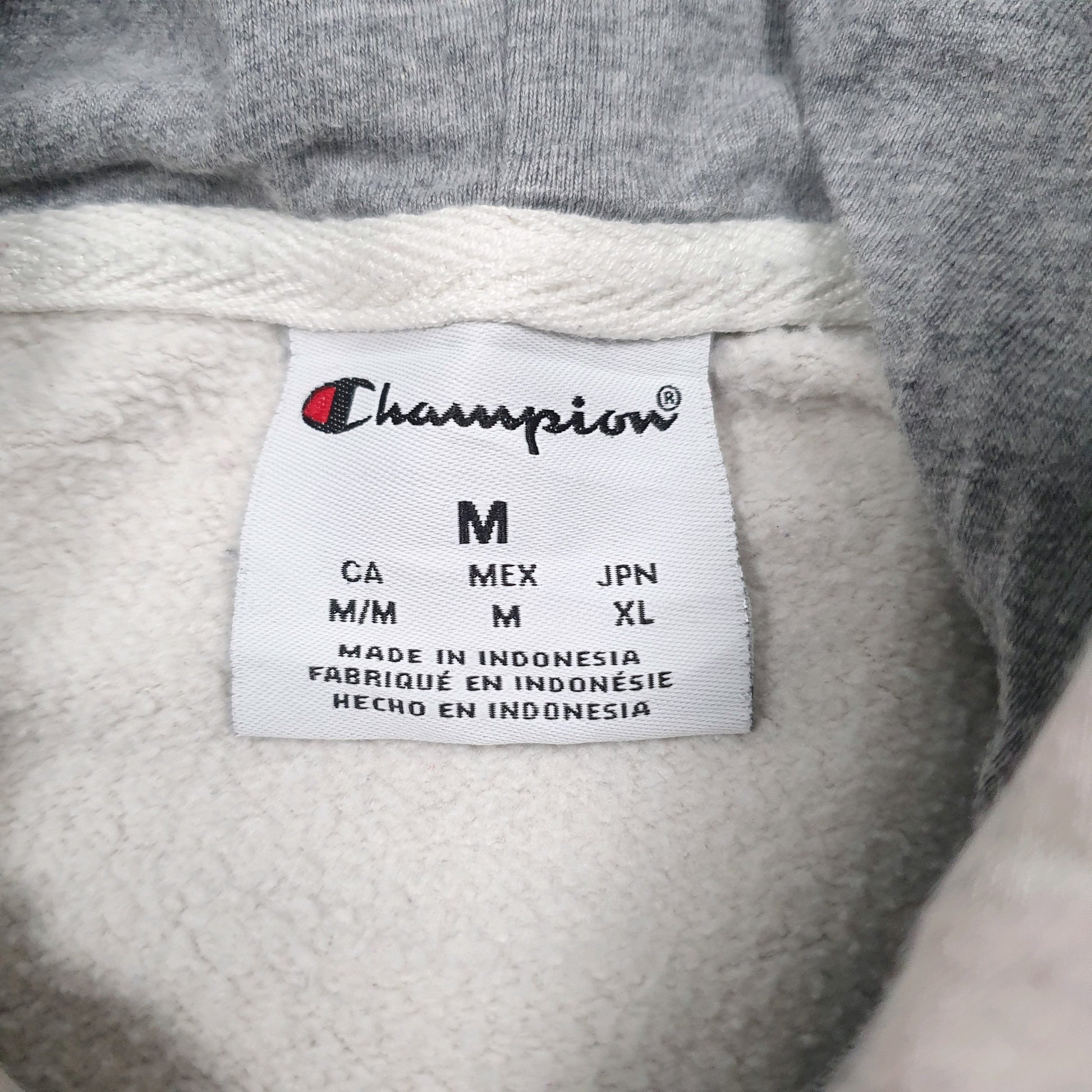 Mens Grey Champion Mount Rushmore Hoodie Jumper