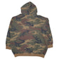 Mens Green Champion Spellout Hoodie Jumper