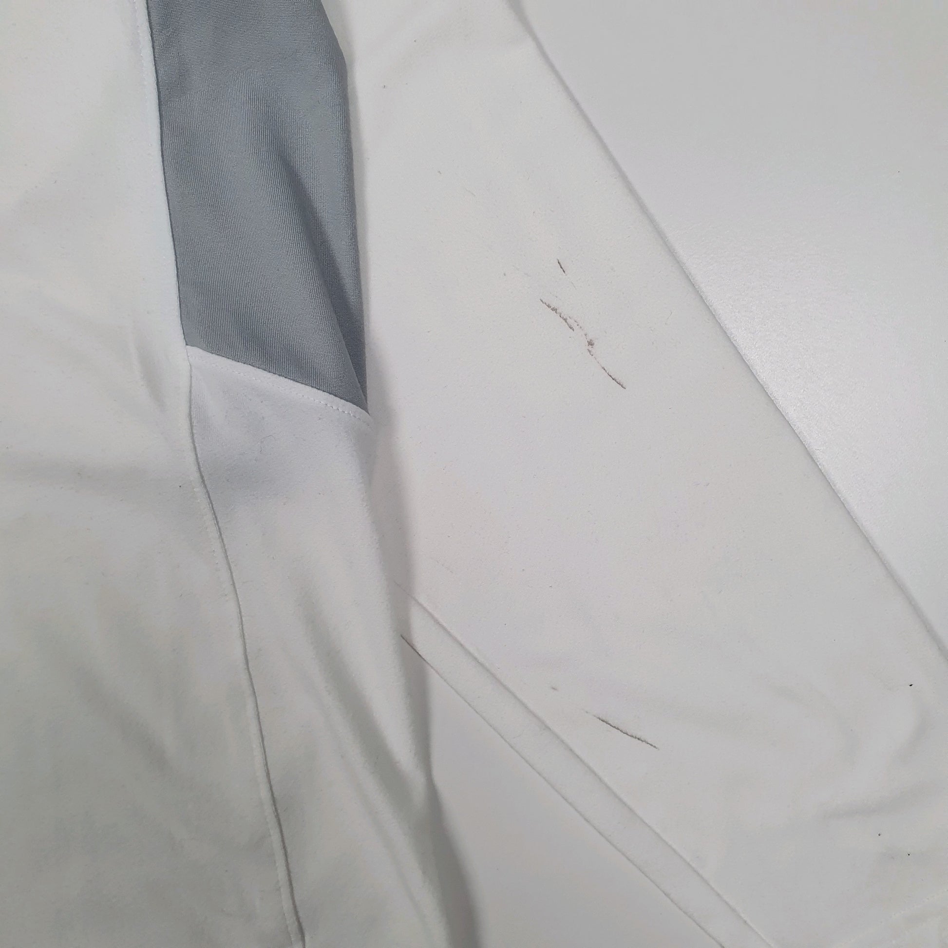 Mens White Puma Golf Quarter Zip Jumper