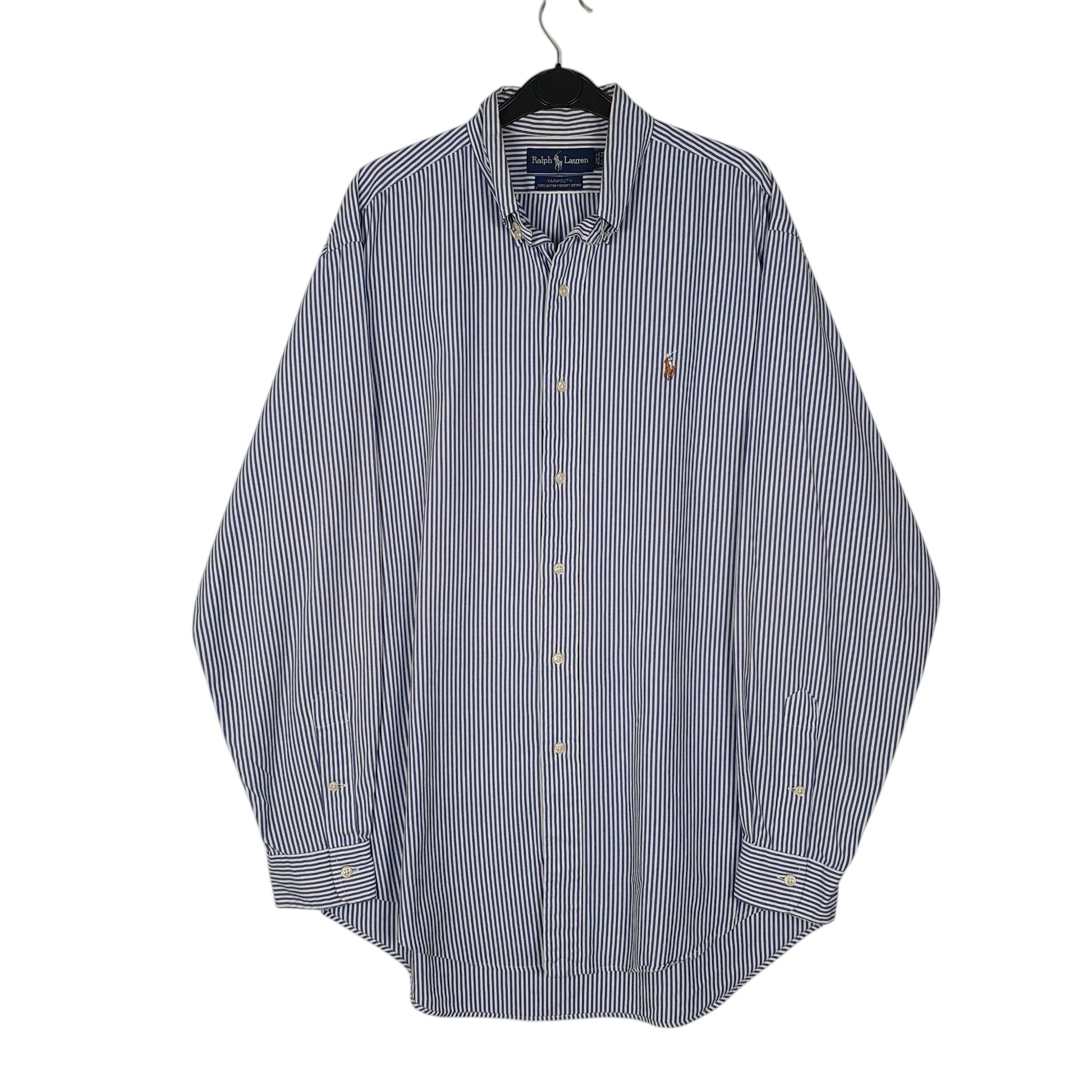 Mens Blue Ralph Lauren  Long Sleeve Shirt