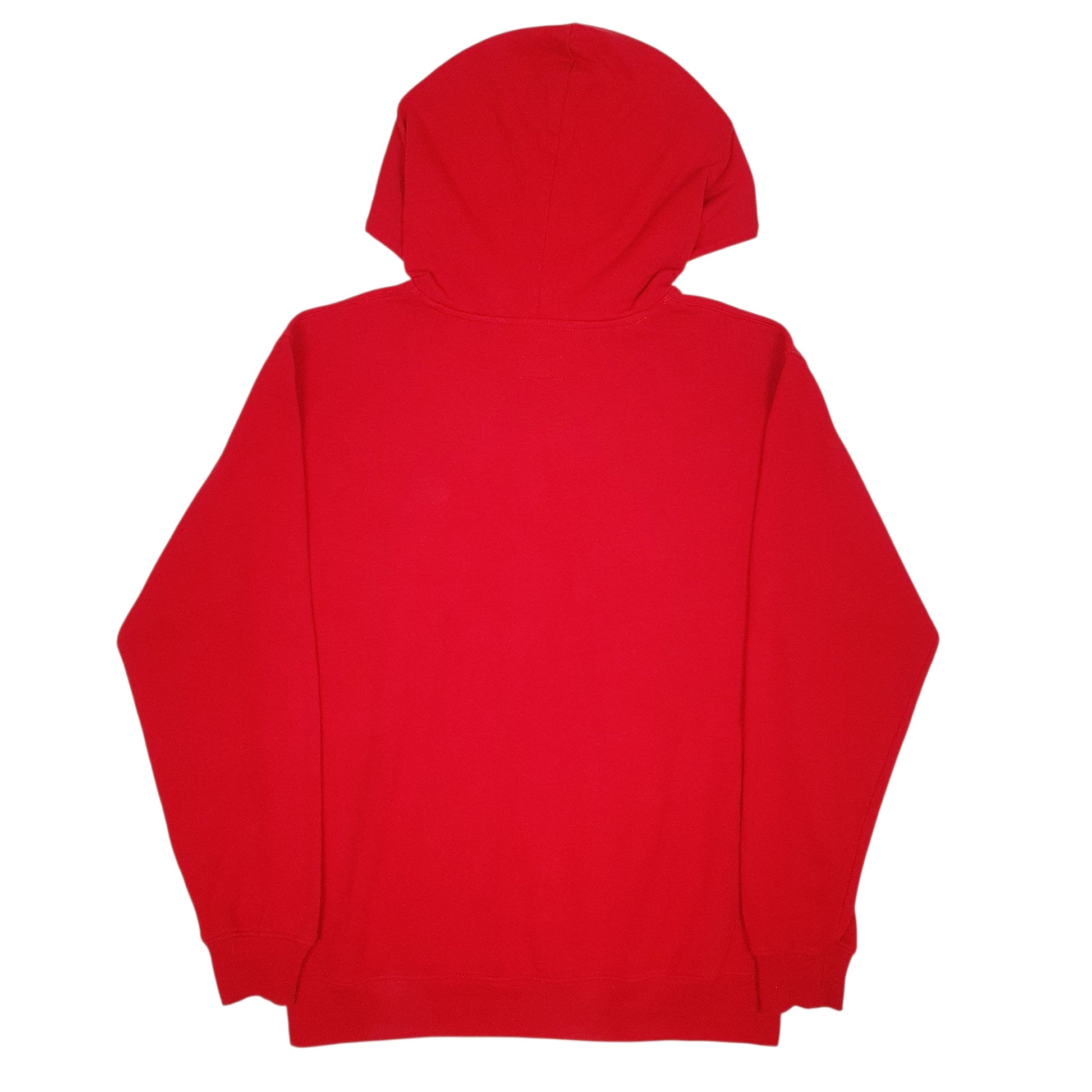 Mens Red Dickies Spellout Hoodie Jumper