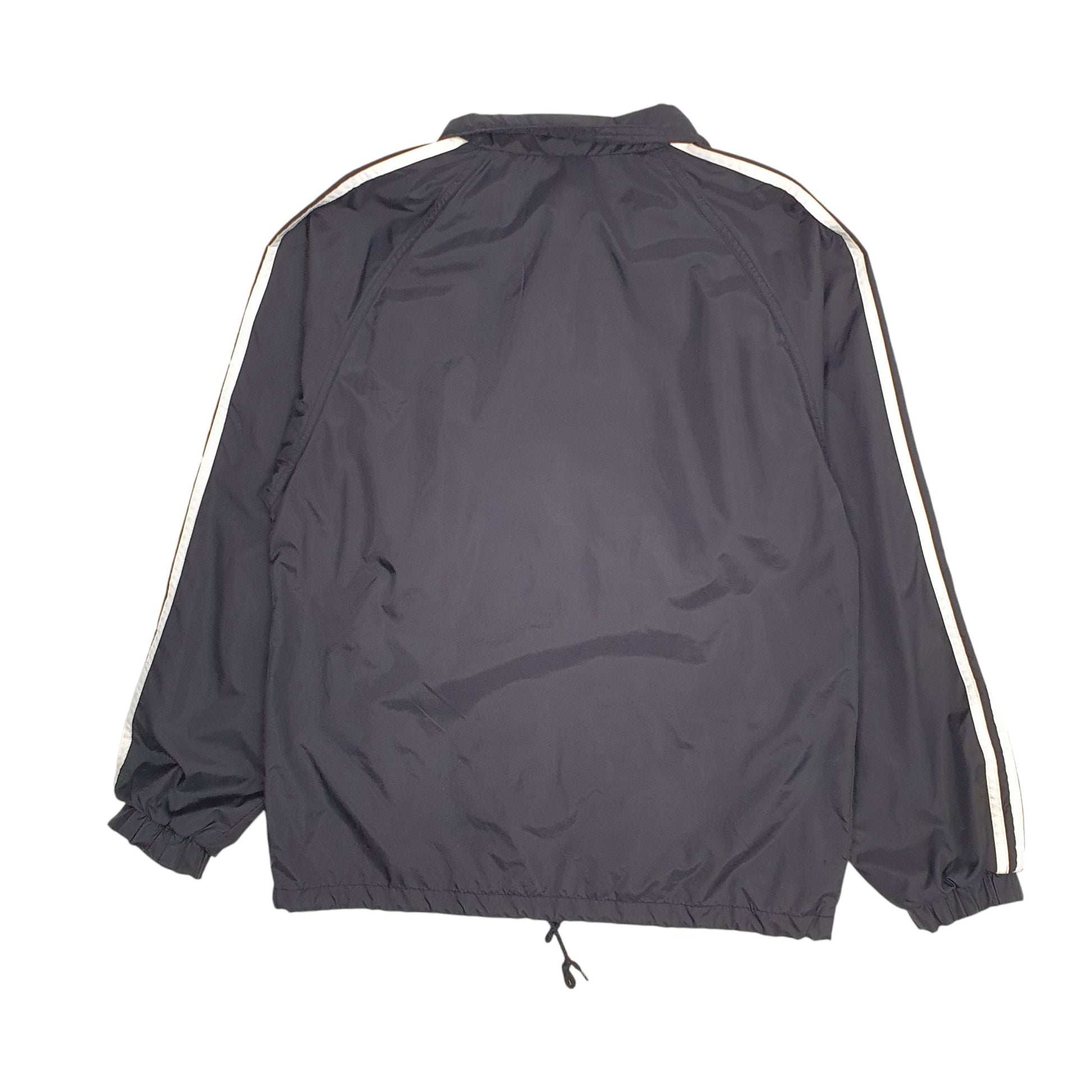 Mens Black Adidas Vintage 90s  Coat