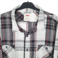 Mens Grey Levis Western  Shirt