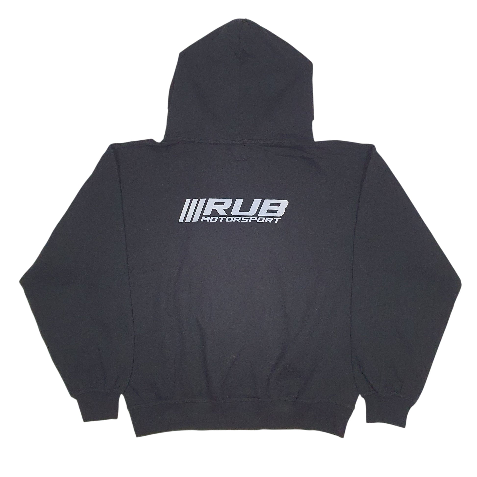 Mens Black Dickies Rub Motorsport Hoodie Jumper