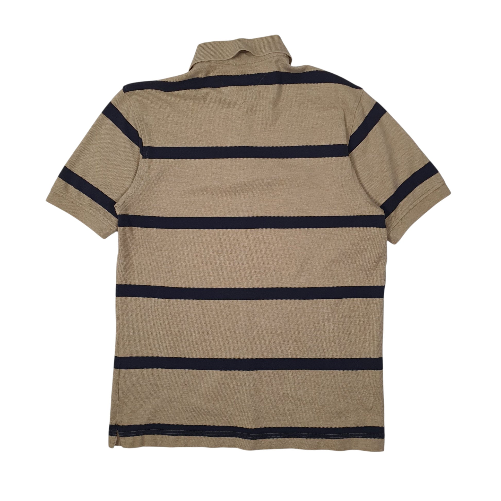 Mens Beige Tommy Hilfiger   Polo Shirt