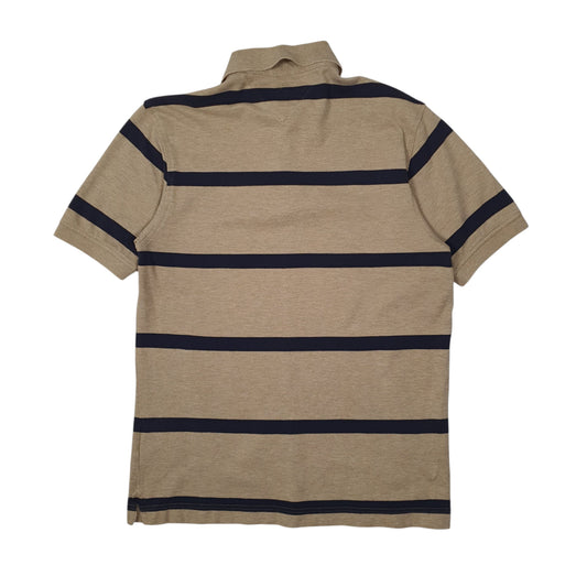 Mens Beige Tommy Hilfiger   Polo Shirt
