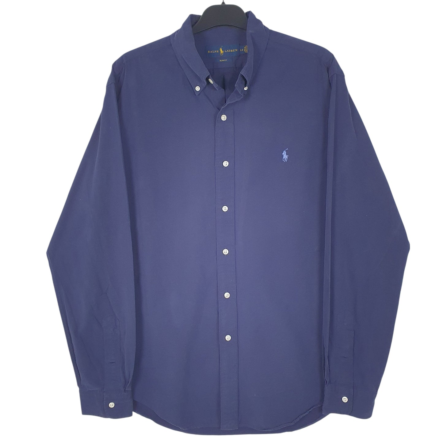 Mens Navy Ralph Lauren  Long Sleeve Shirt