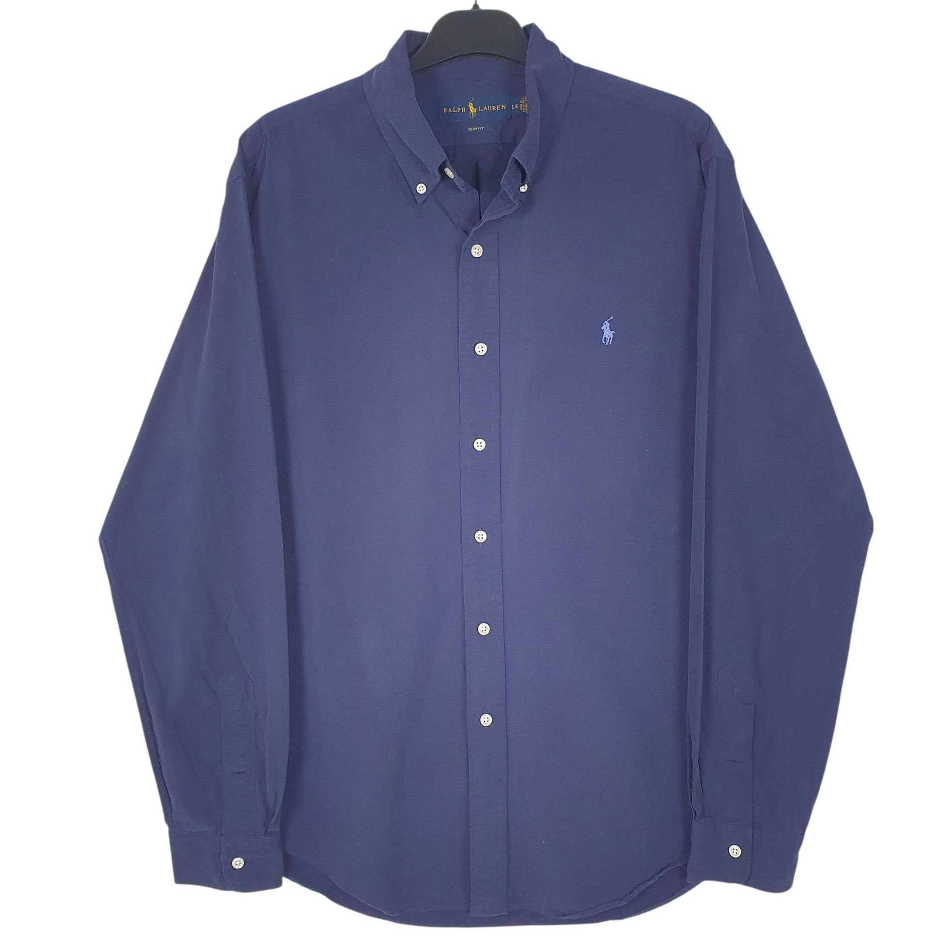 Mens Navy Ralph Lauren  Long Sleeve Shirt