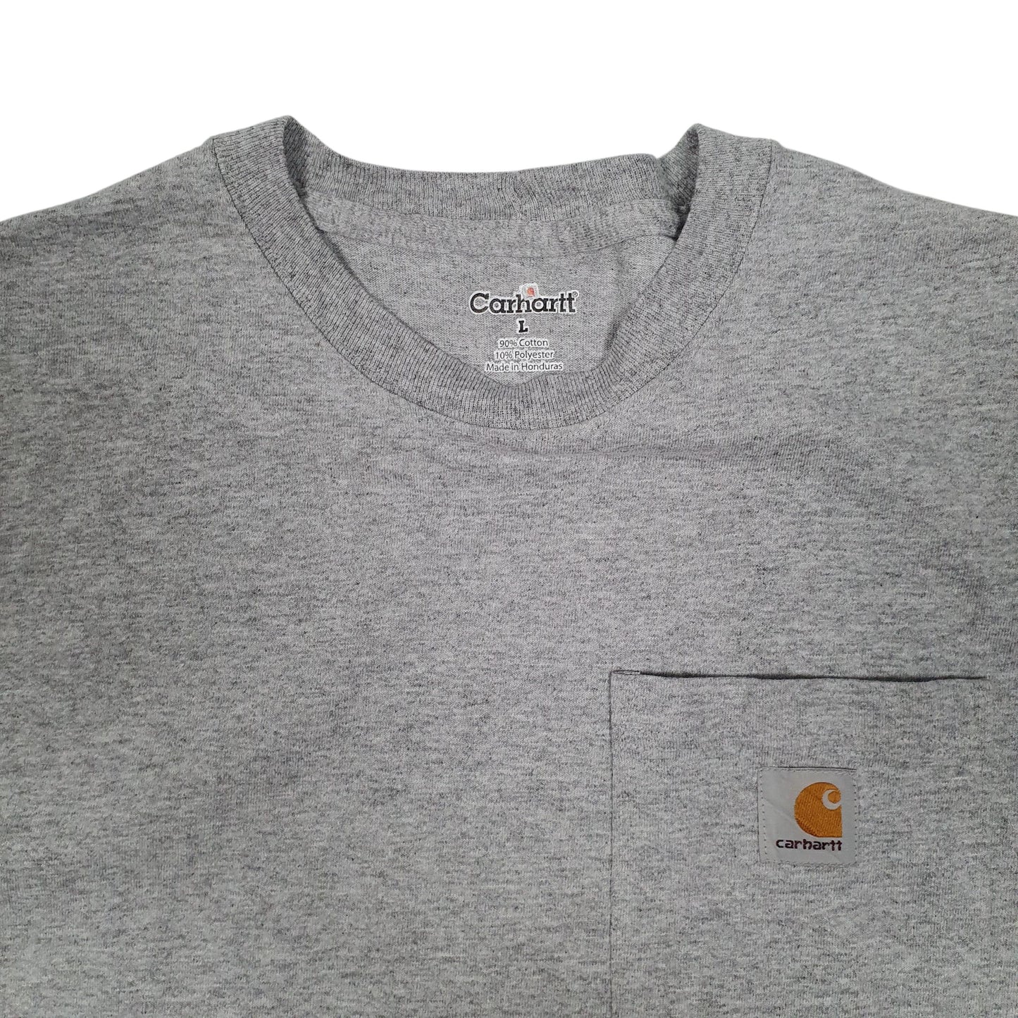 Mens Grey Carhartt Sleeveless Vest  T Shirt