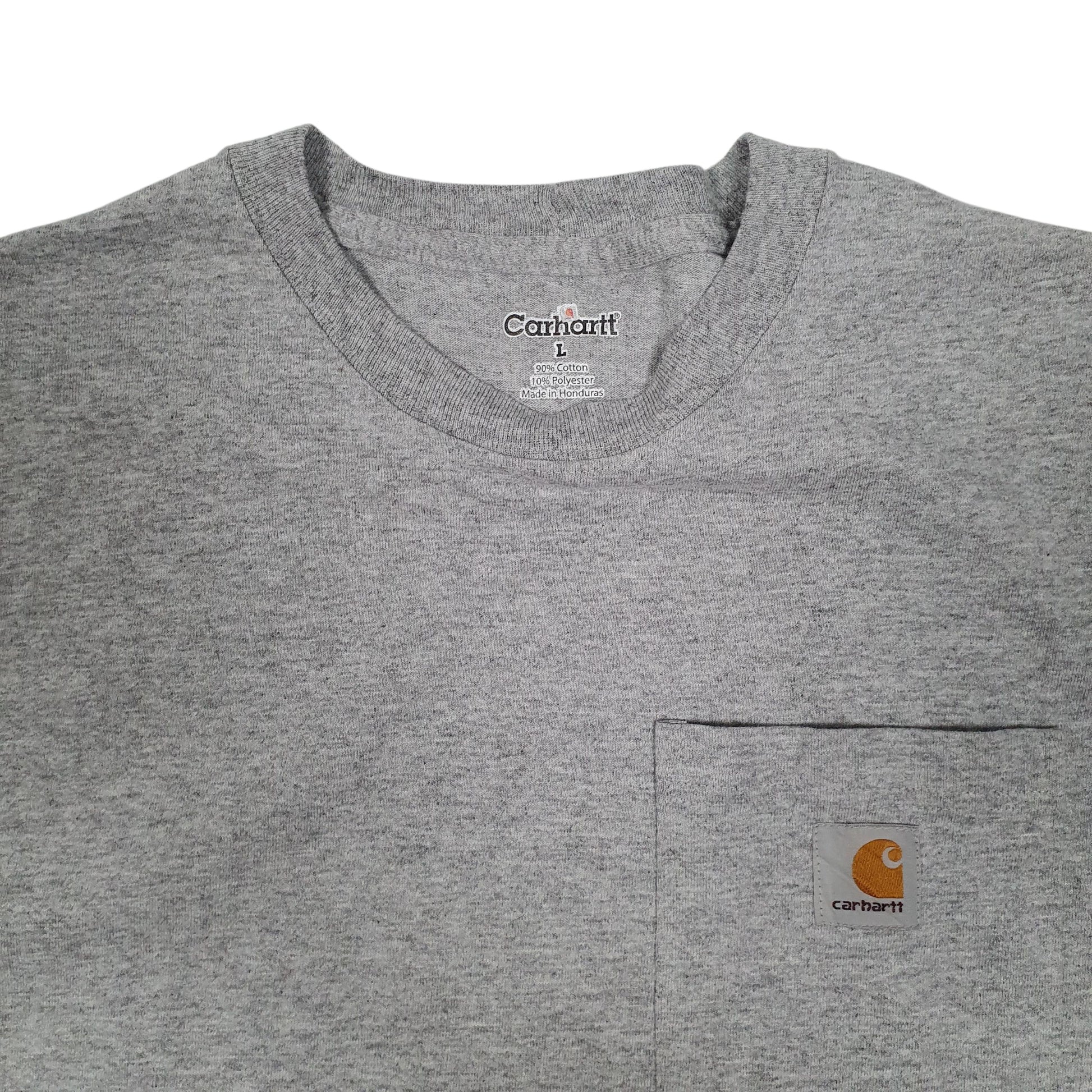 Mens Grey Carhartt Sleeveless Vest  T Shirt