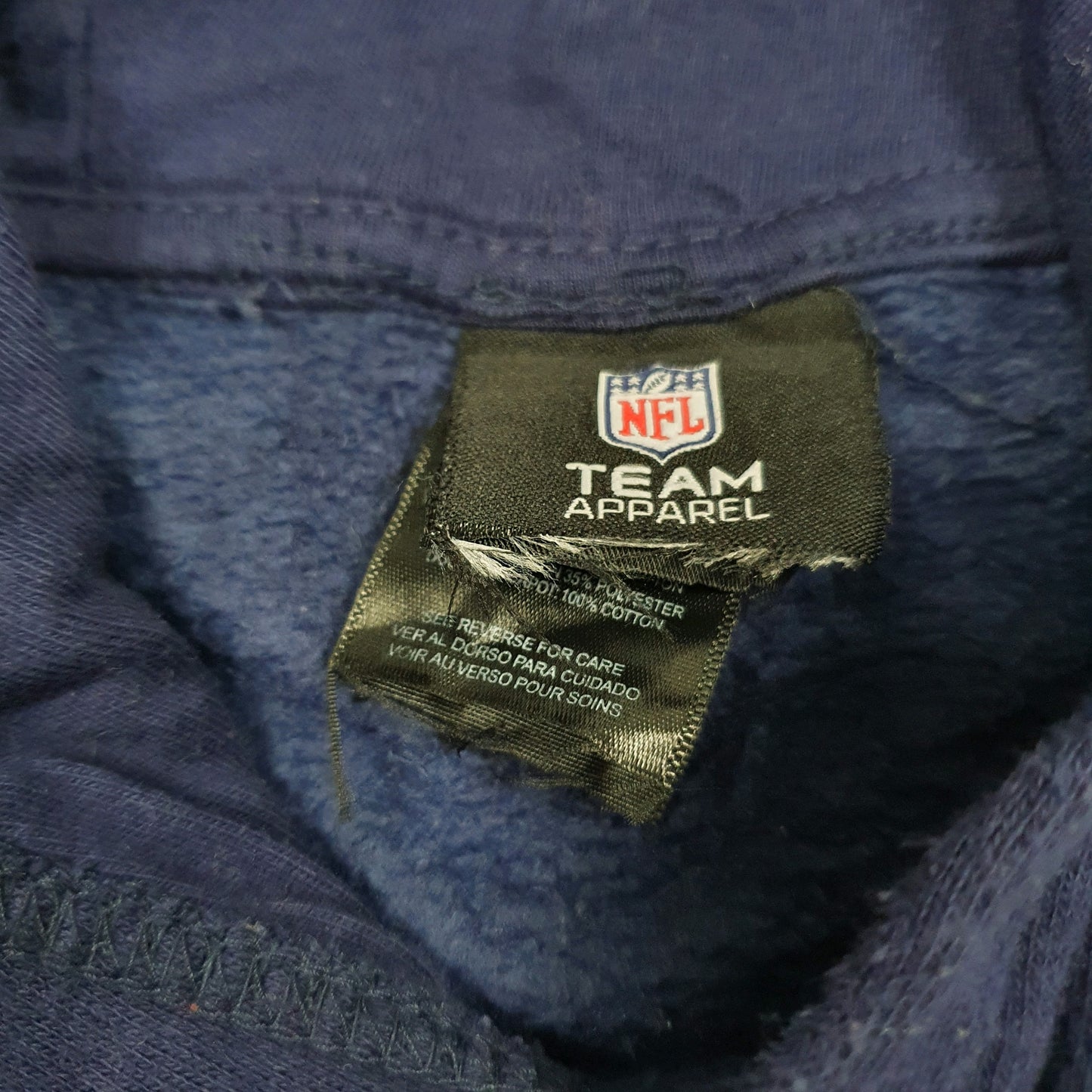 Mens Navy NFL Seattle Seahawks Hoodie Jumper