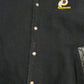 Mens Black Lee Washington Redskins Vintage 90s  Coat