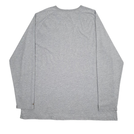 Mens Grey Carhartt  Crewneck T Shirt