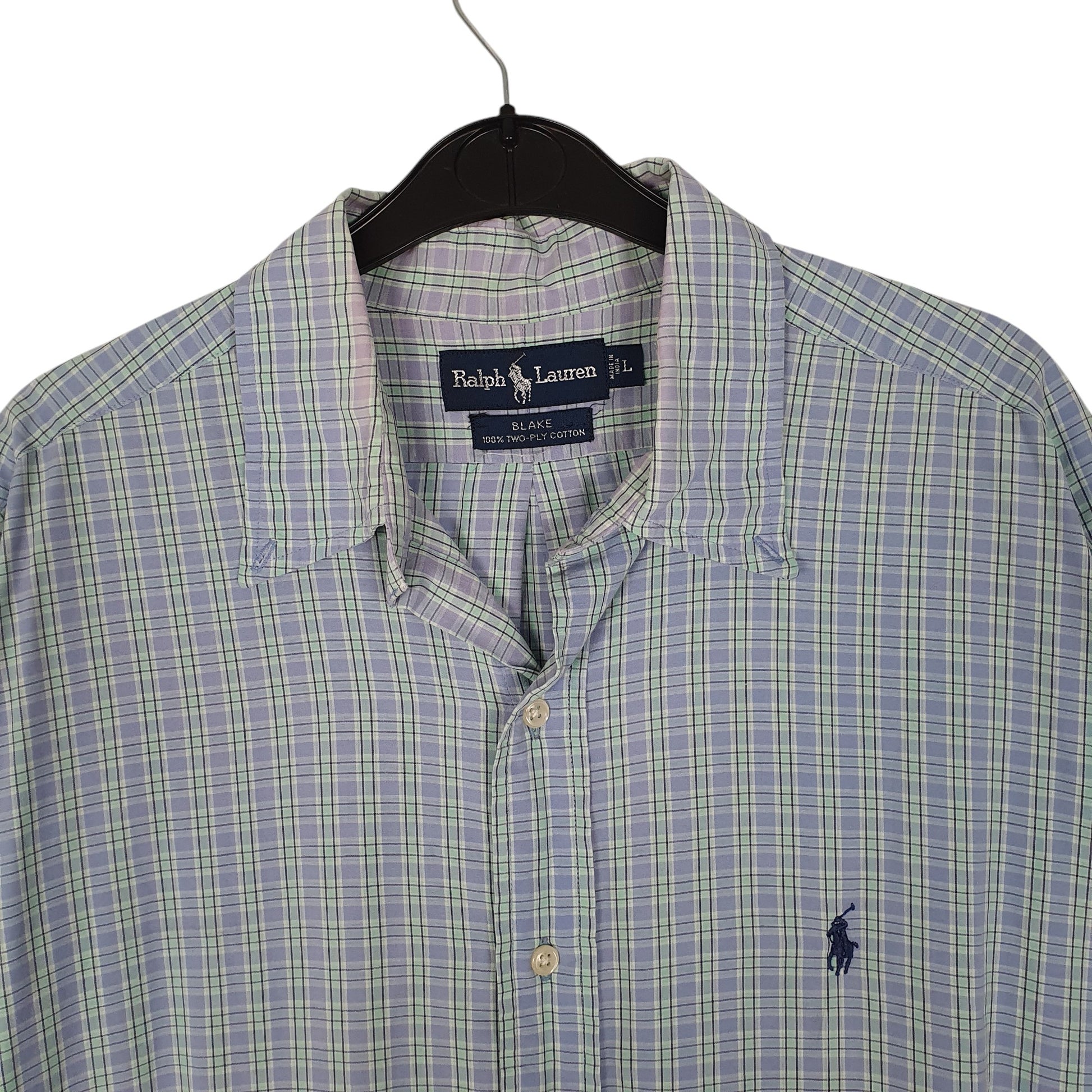 Mens Blue Ralph Lauren   Shirt
