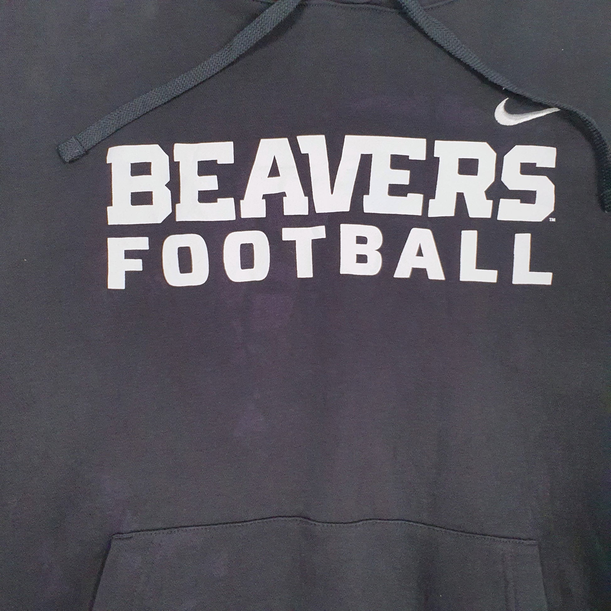 Mens Grey Nike Beavers Football Hoodie Jumper