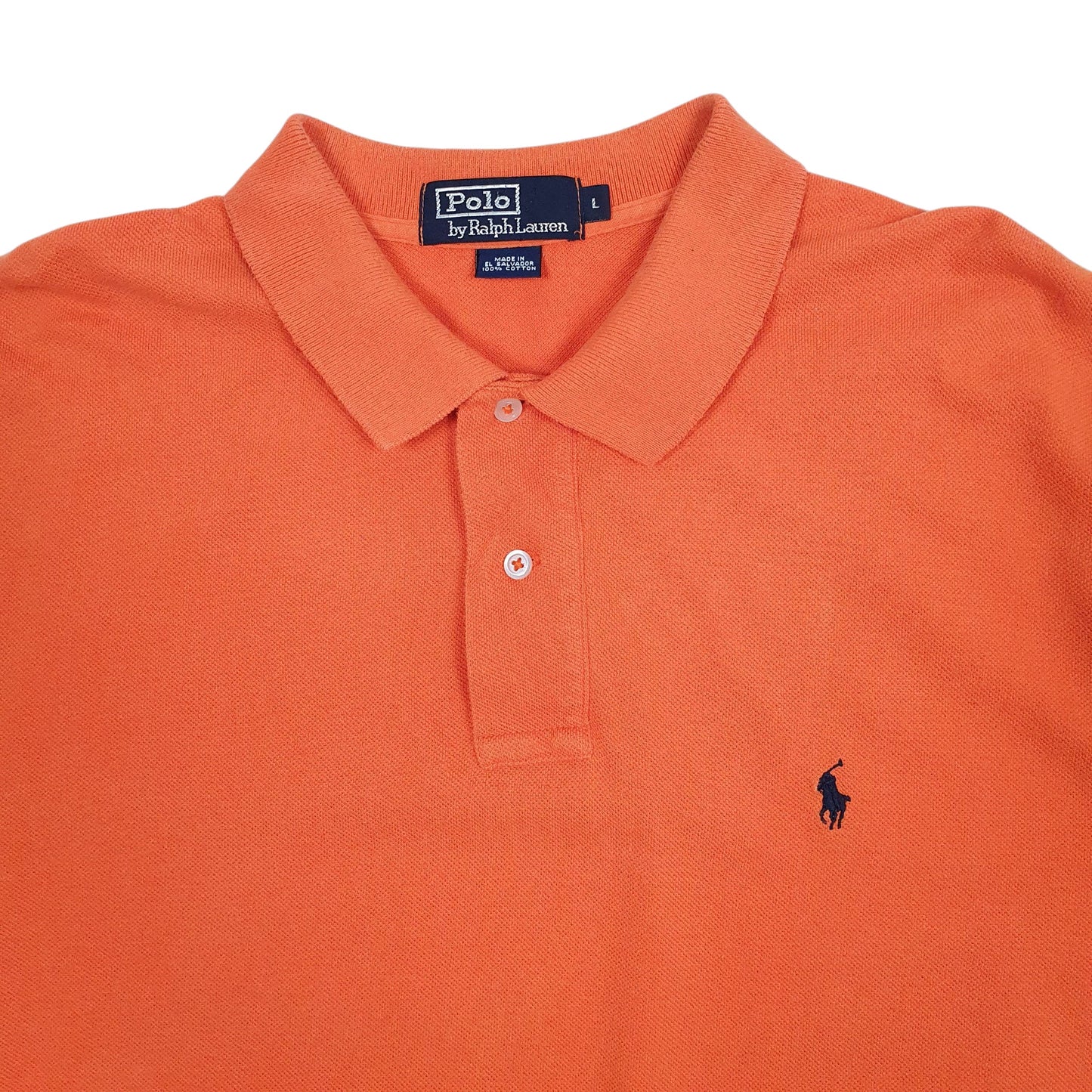Mens Orange Polo Ralph Lauren   Polo Shirt