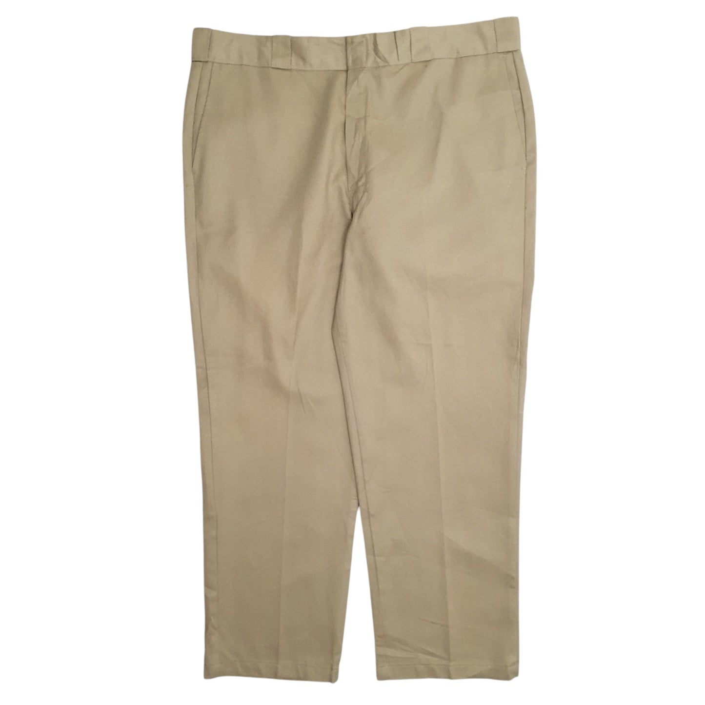 Mens Beige Dickies Workwear Chino Trousers