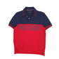 Mens Red Tommy Hilfiger  Short Sleeve Polo Shirt
