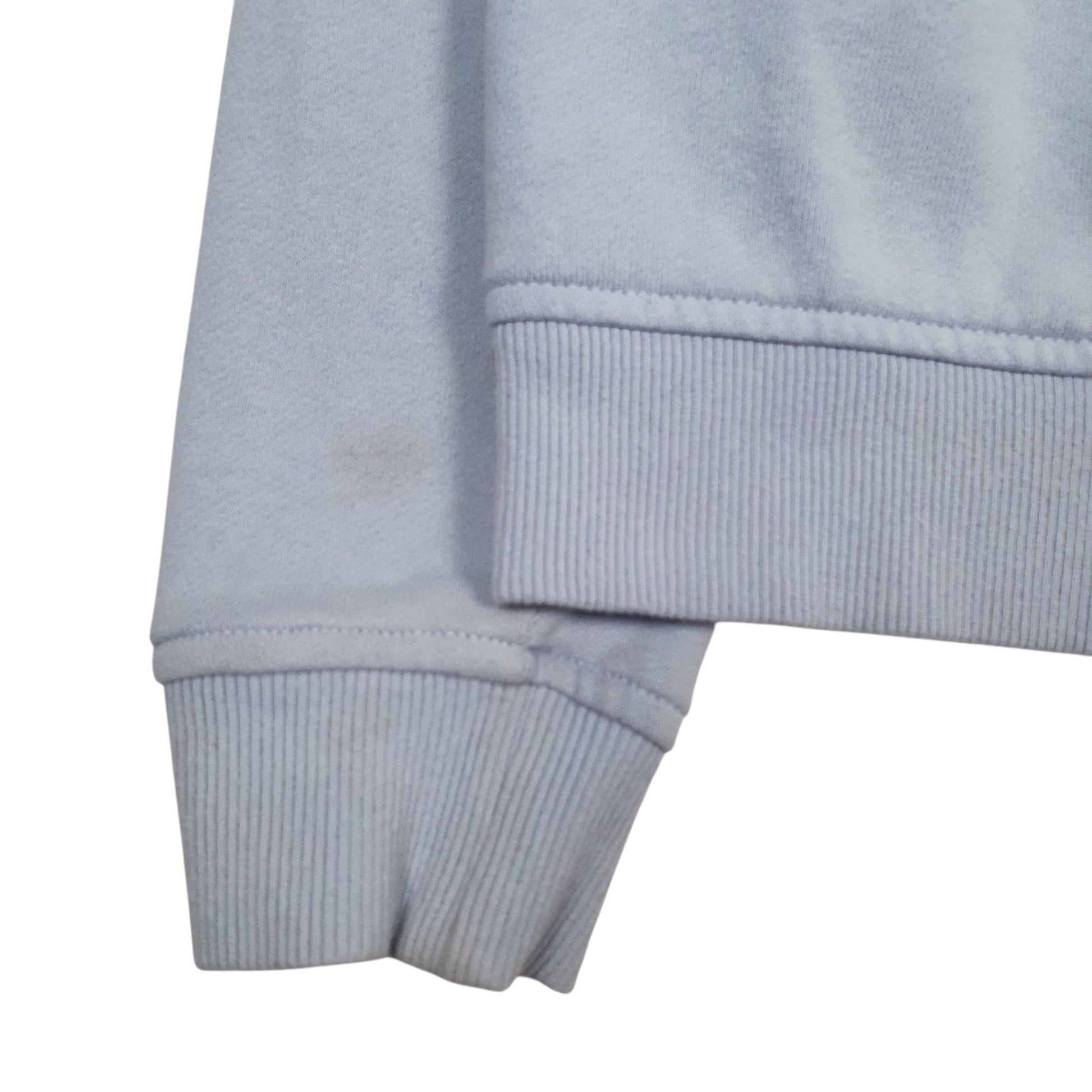 Womens Blue Fila Spellout Crewneck Jumper