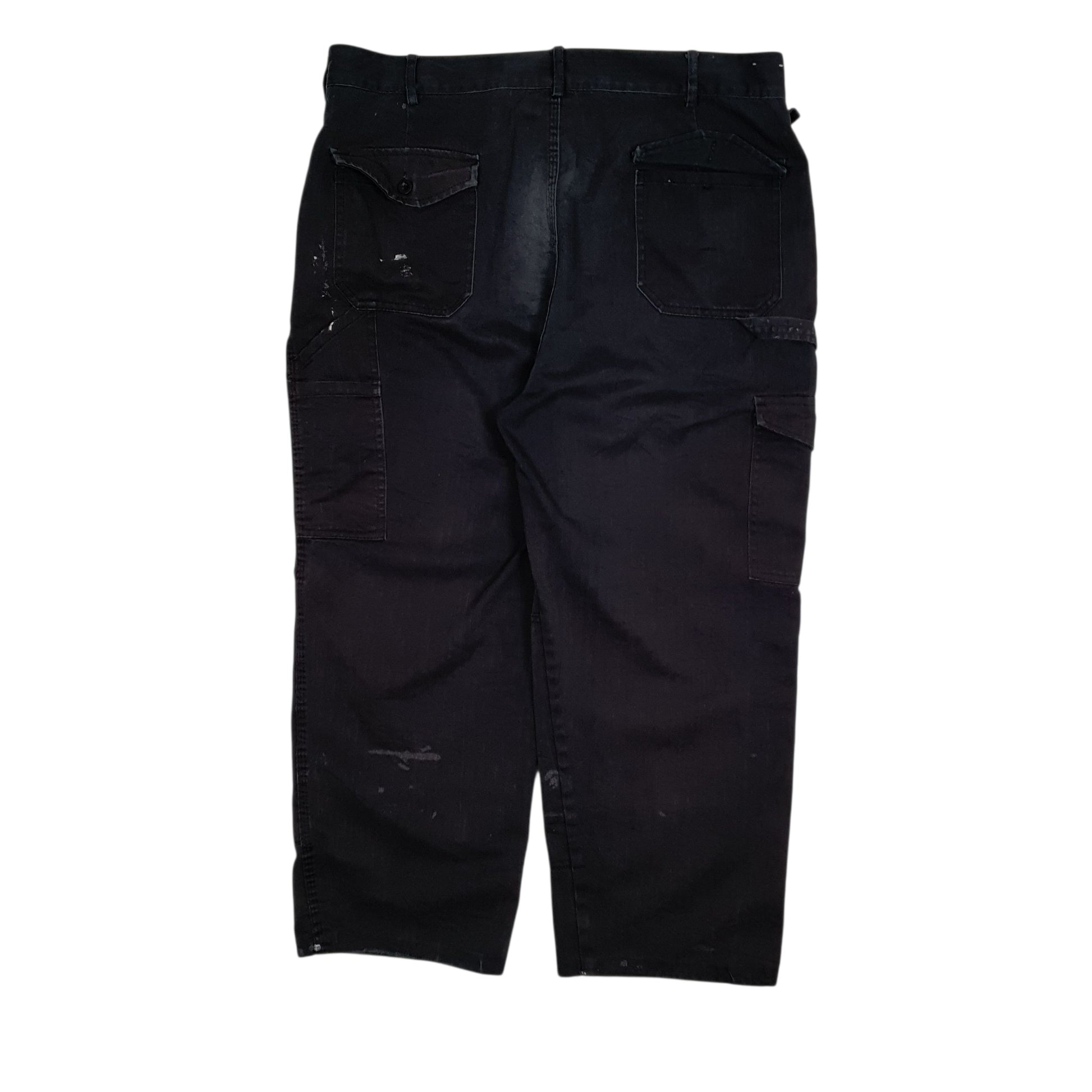 Mens Black Dickies Workwear  Trousers