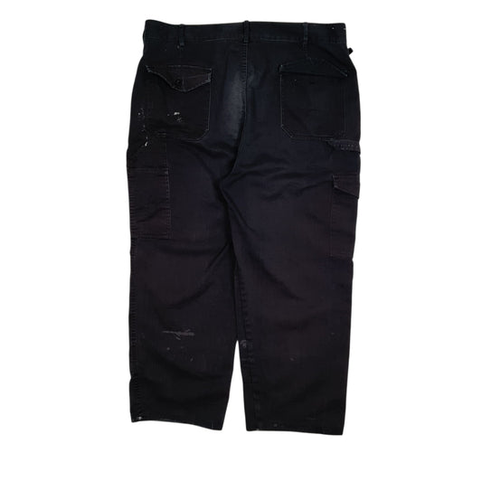 Mens Black Dickies Workwear  Trousers
