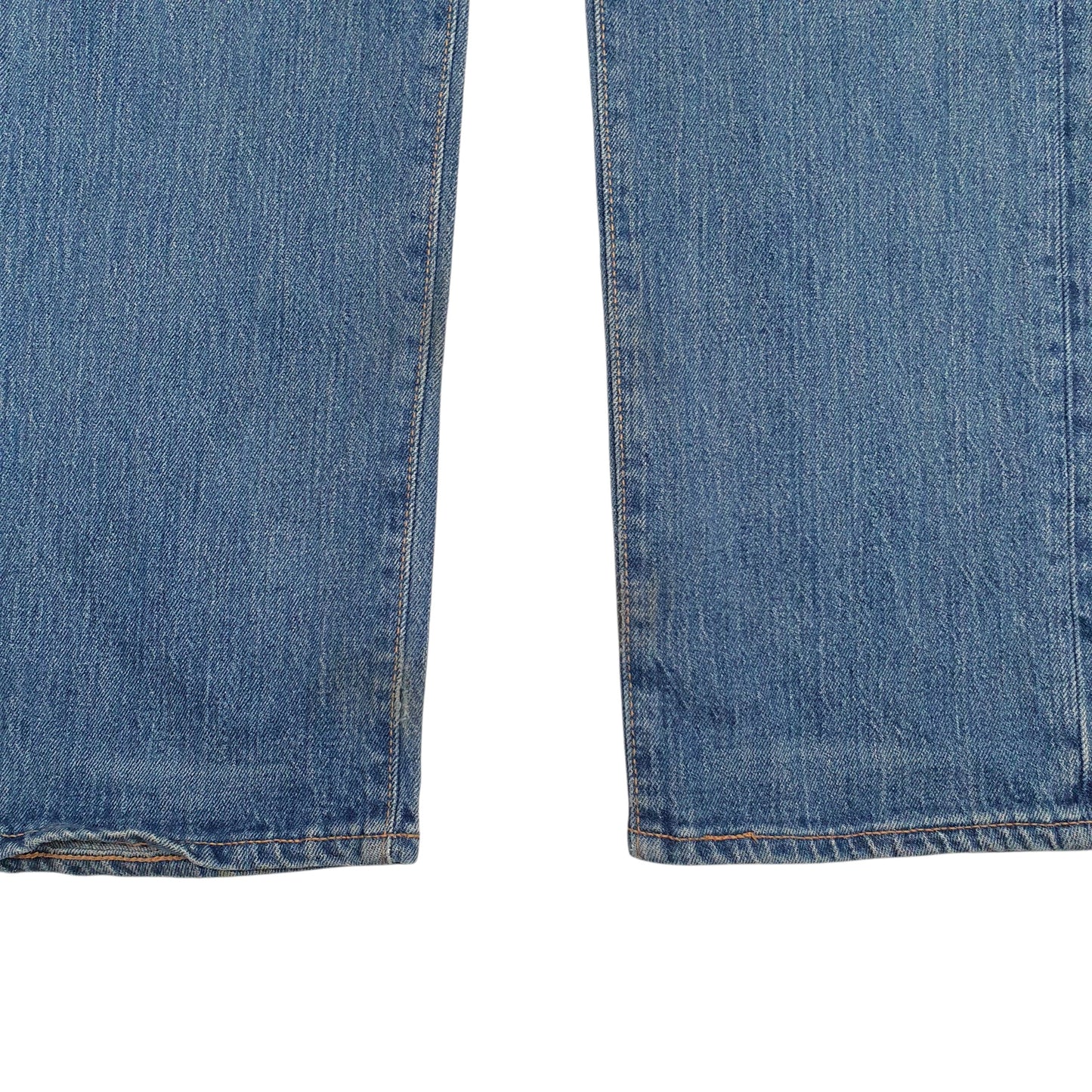 Mens Blue Levis White Oak Cone Denim  Jeans
