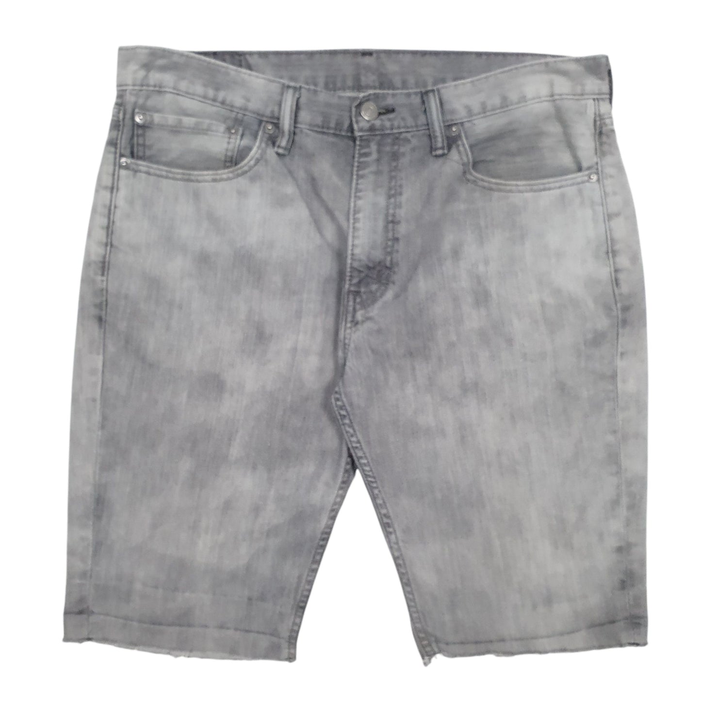 Mens Grey Levis 511 Denim Shorts