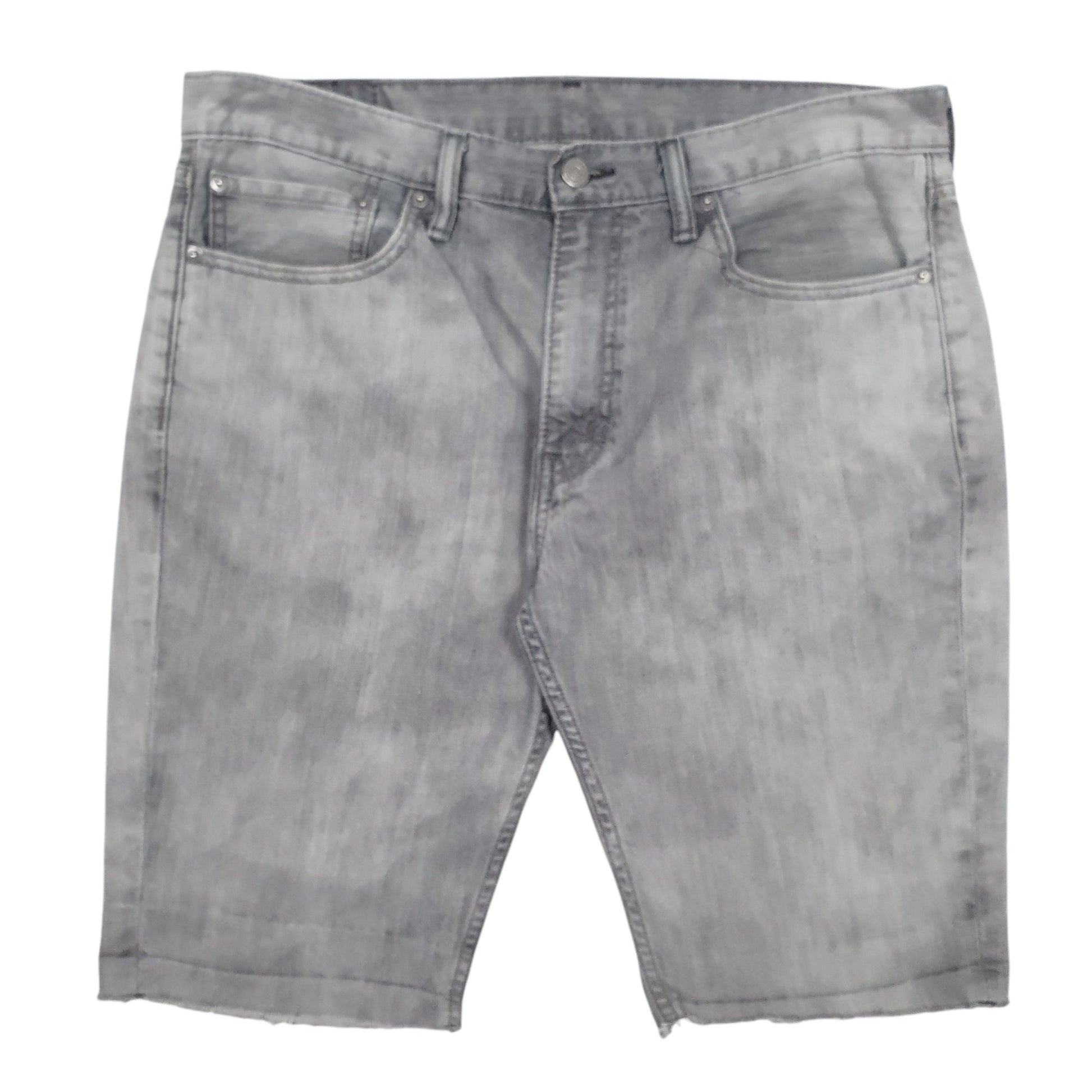 Mens Grey Levis 511 Denim Shorts