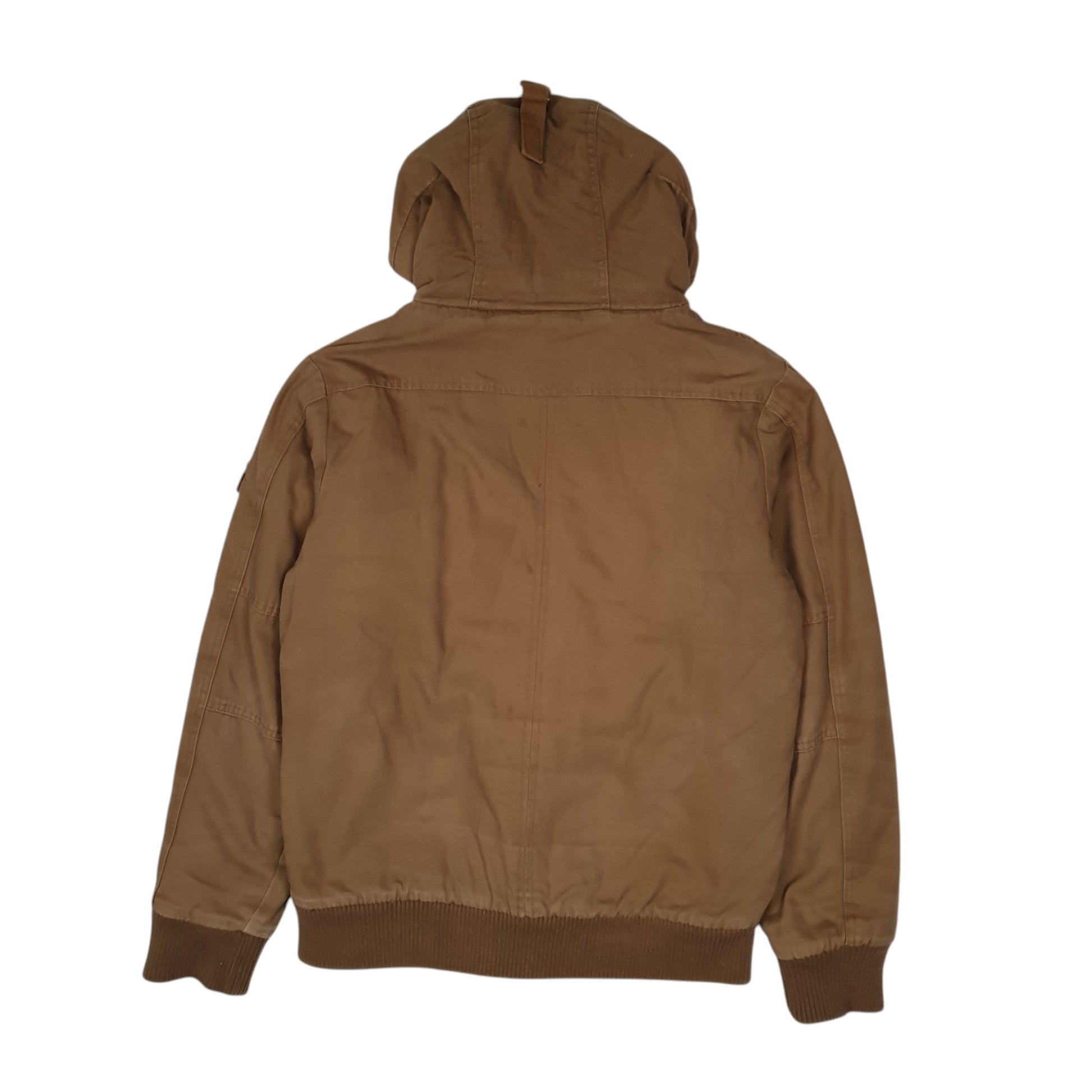 Mens Brown Young & Rich Active Field  Coat