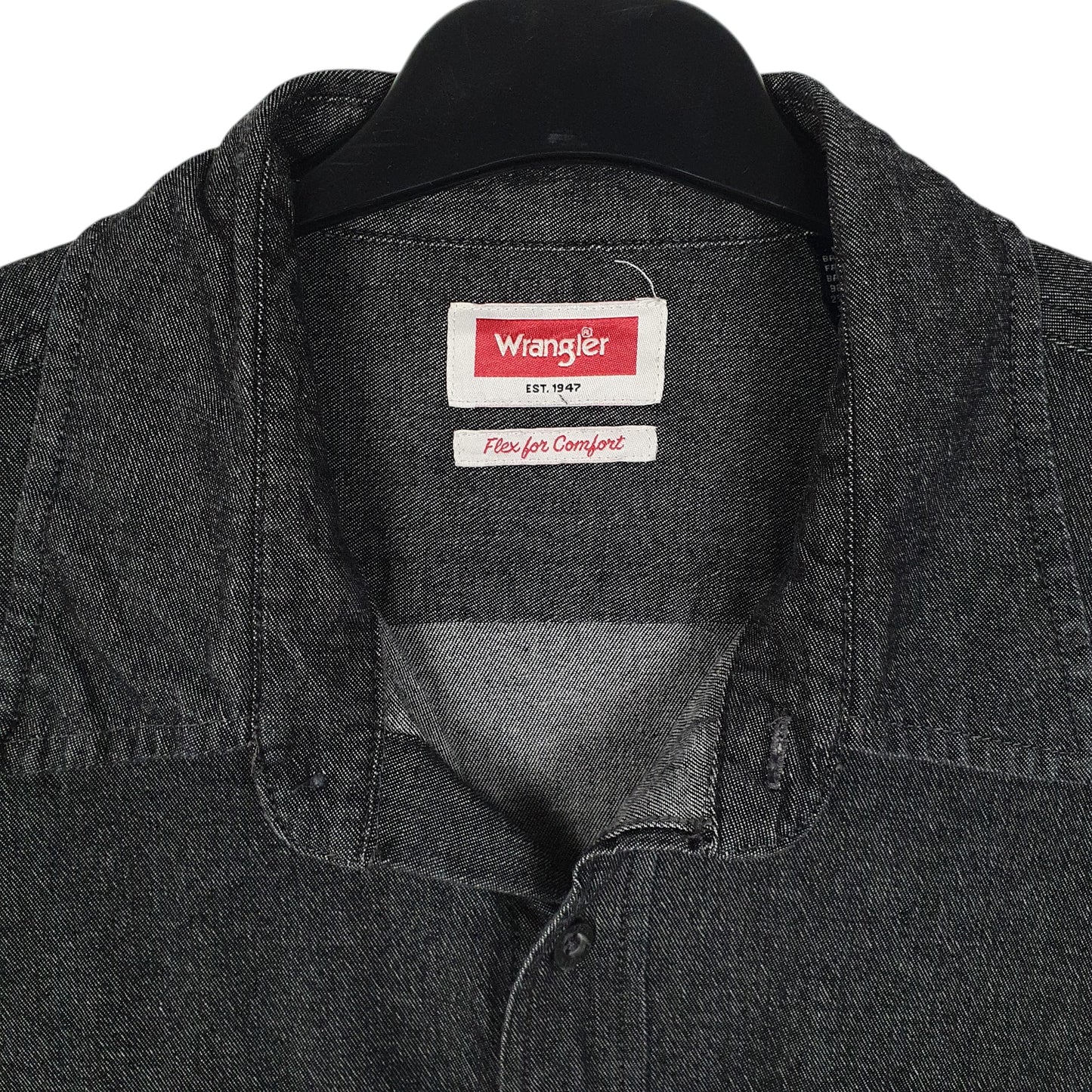 Mens Grey Wrangler   Shirt