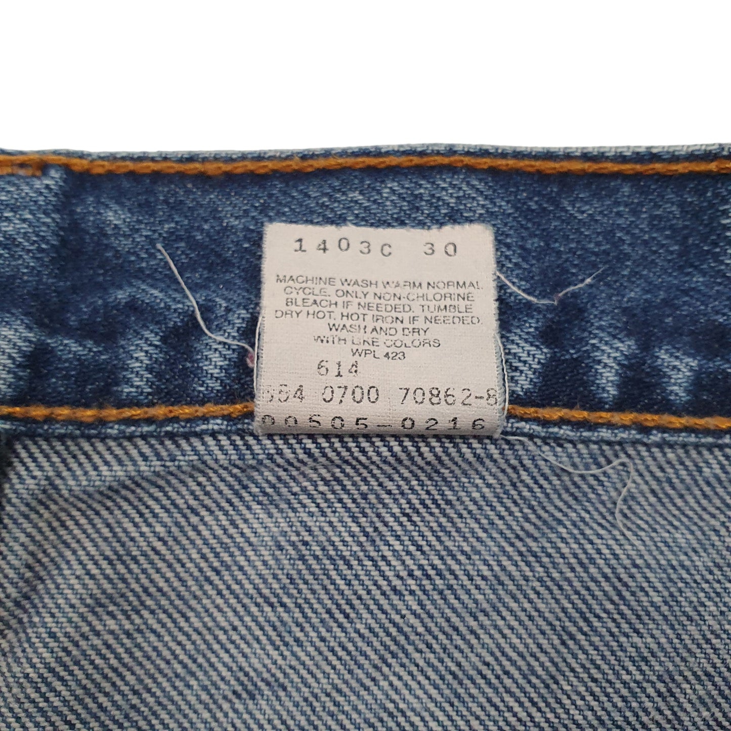 Mens Blue Levis Vintage Made In USA  Jeans