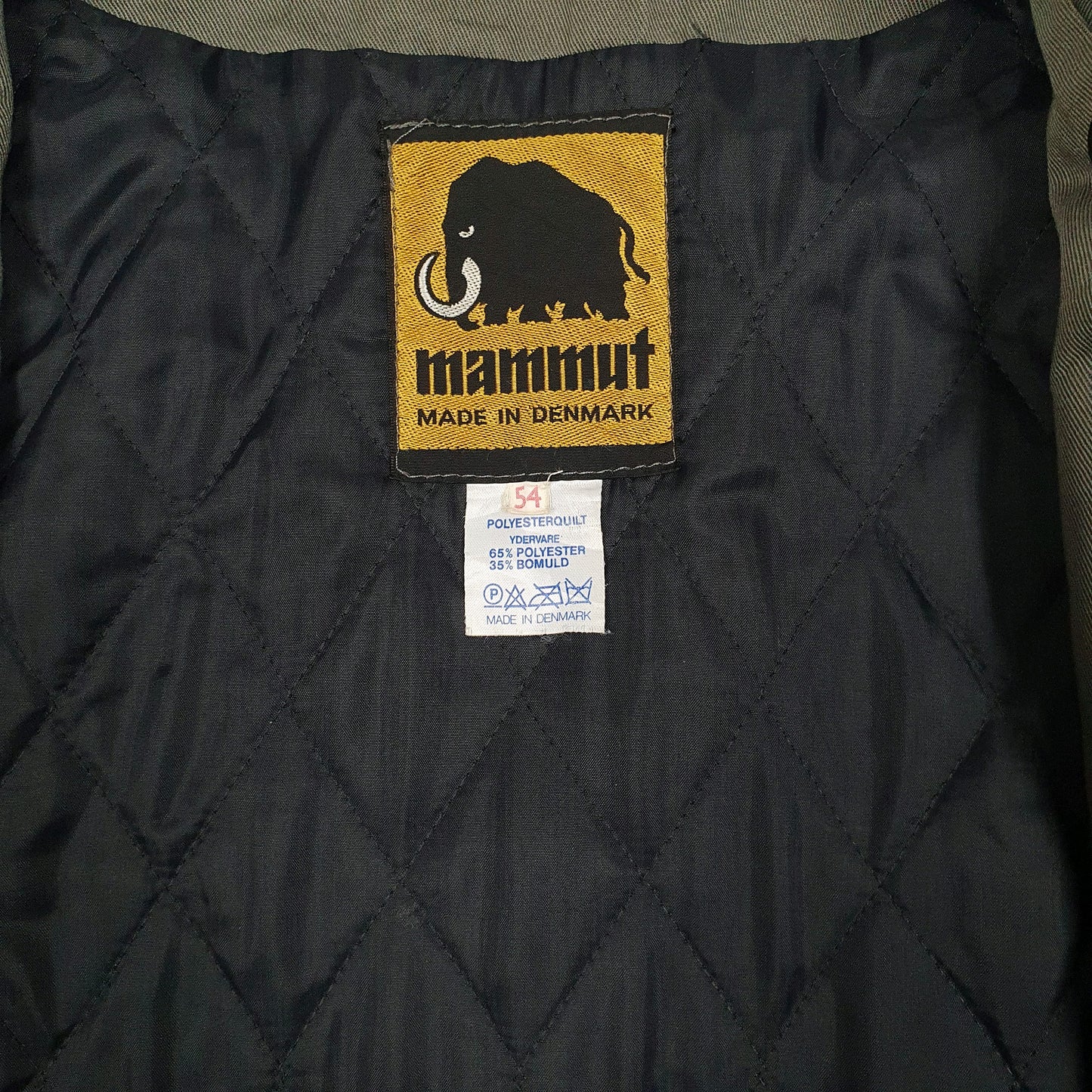 Mens Grey Mammut Vintage 90s Field Hunting  Coat
