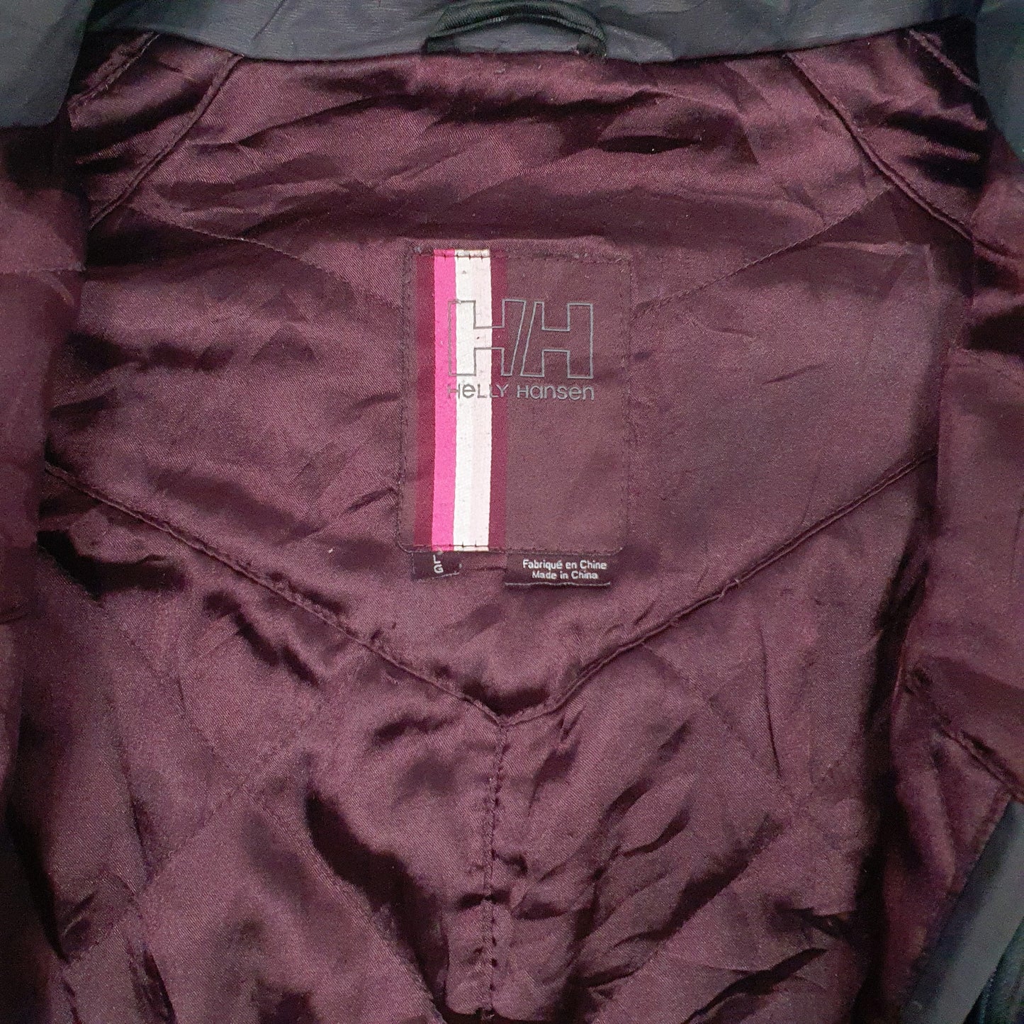 Womens Black Hello Hansen  Quarter Zip Coat