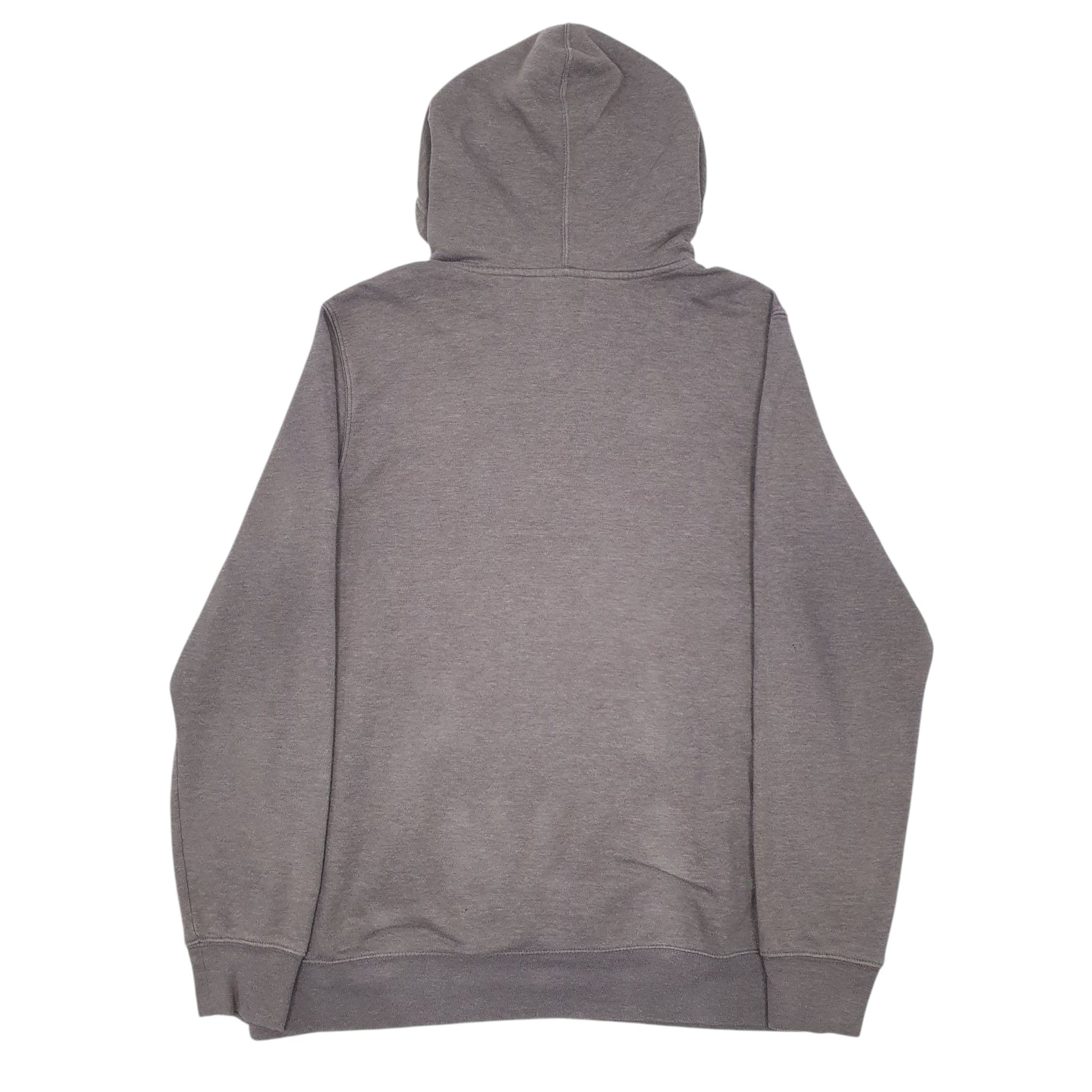 Mens Grey The North Face Spellout Hoodie Jumper