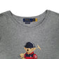 Mens Grey Polo Ralph Lauren Polo Bear  T Shirt
