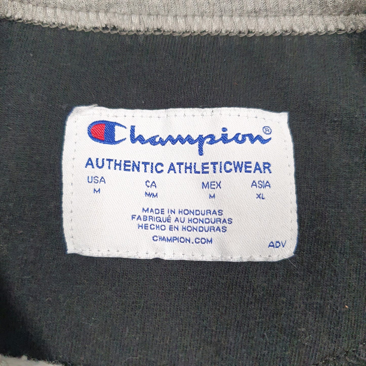 Mens Grey Champion  Crewneck Jumper