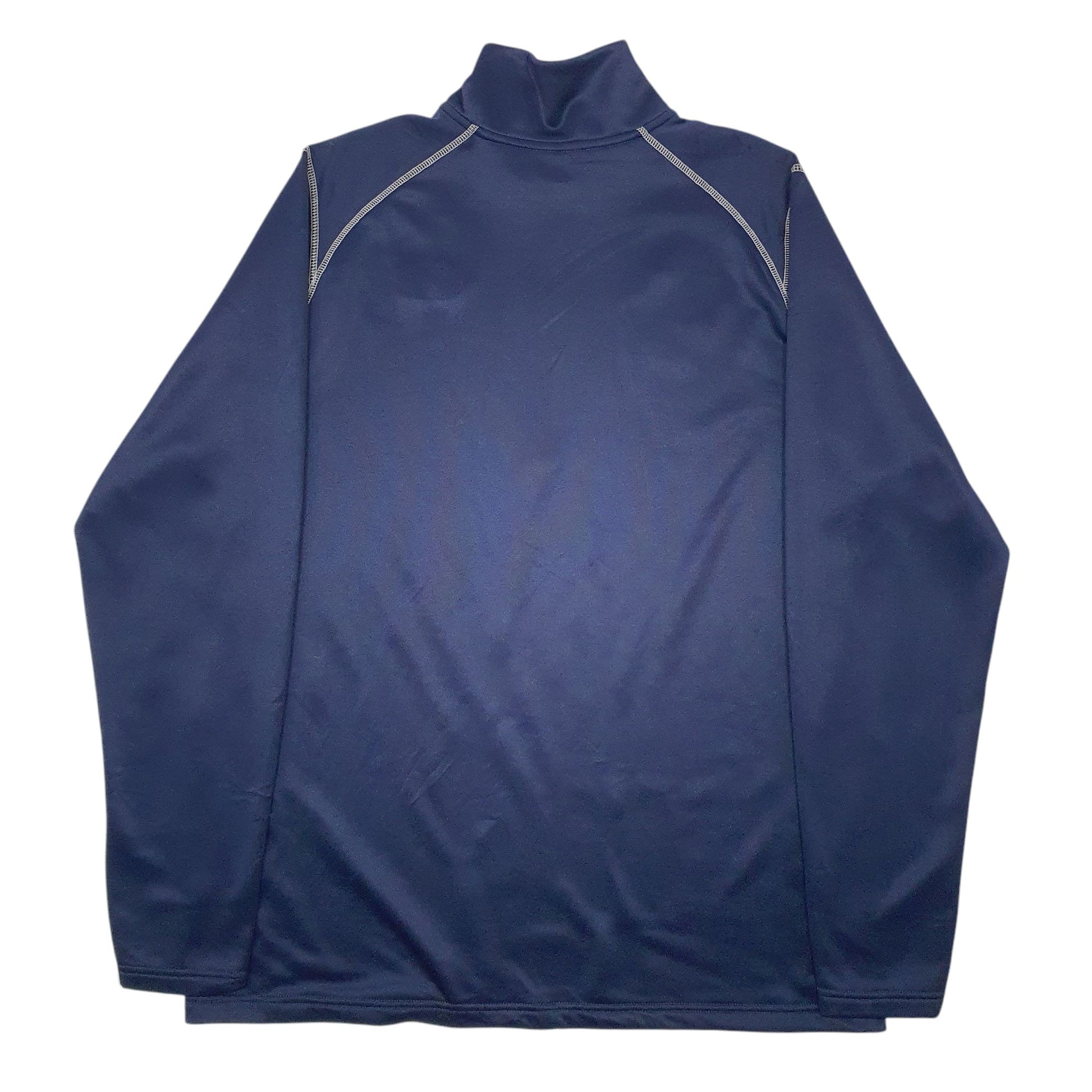 Mens Navy Nike Active Wear Therma-Fit NFL Quarter Zip Jumper