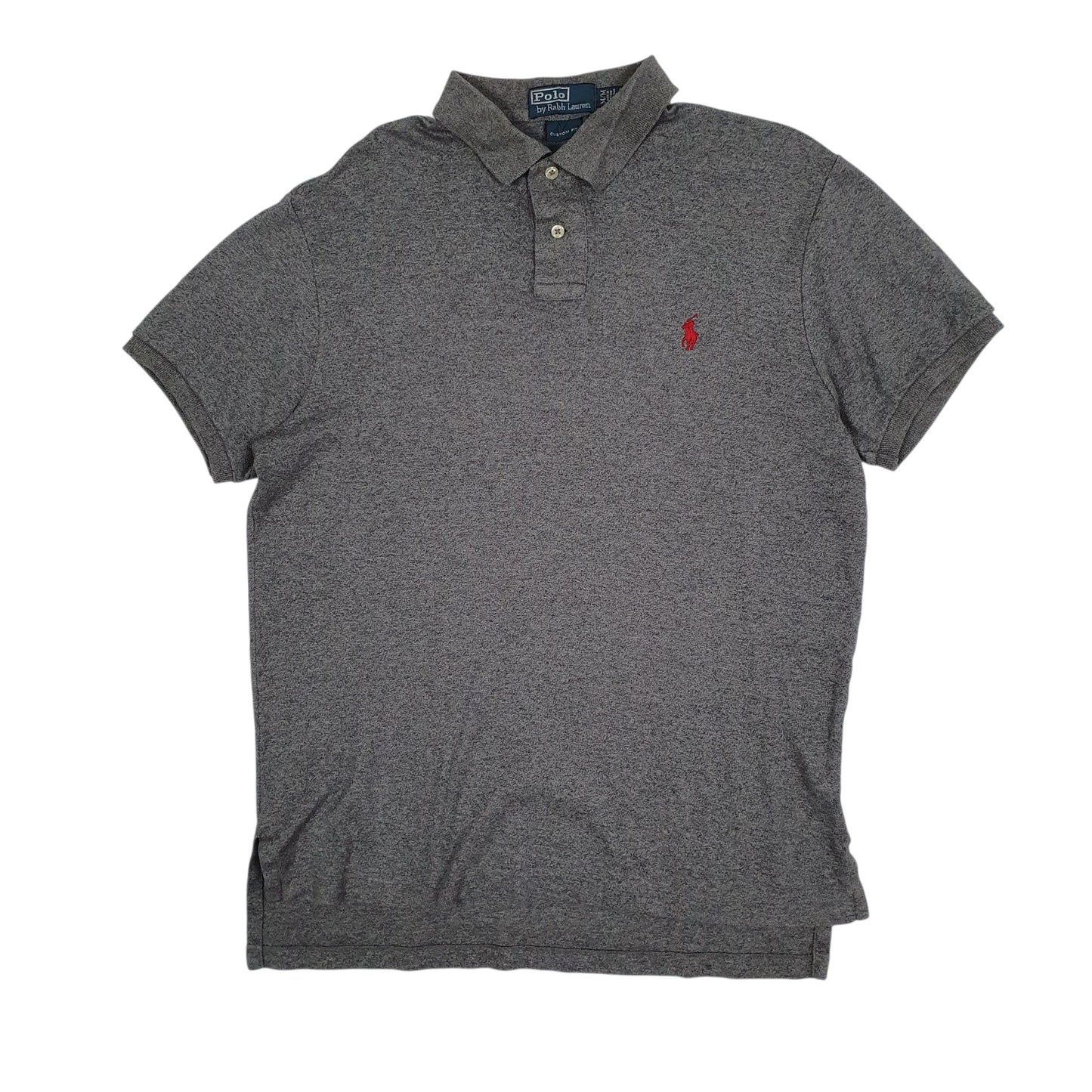 Mens Grey Polo Ralph Lauren  Short Sleeve Polo Shirt