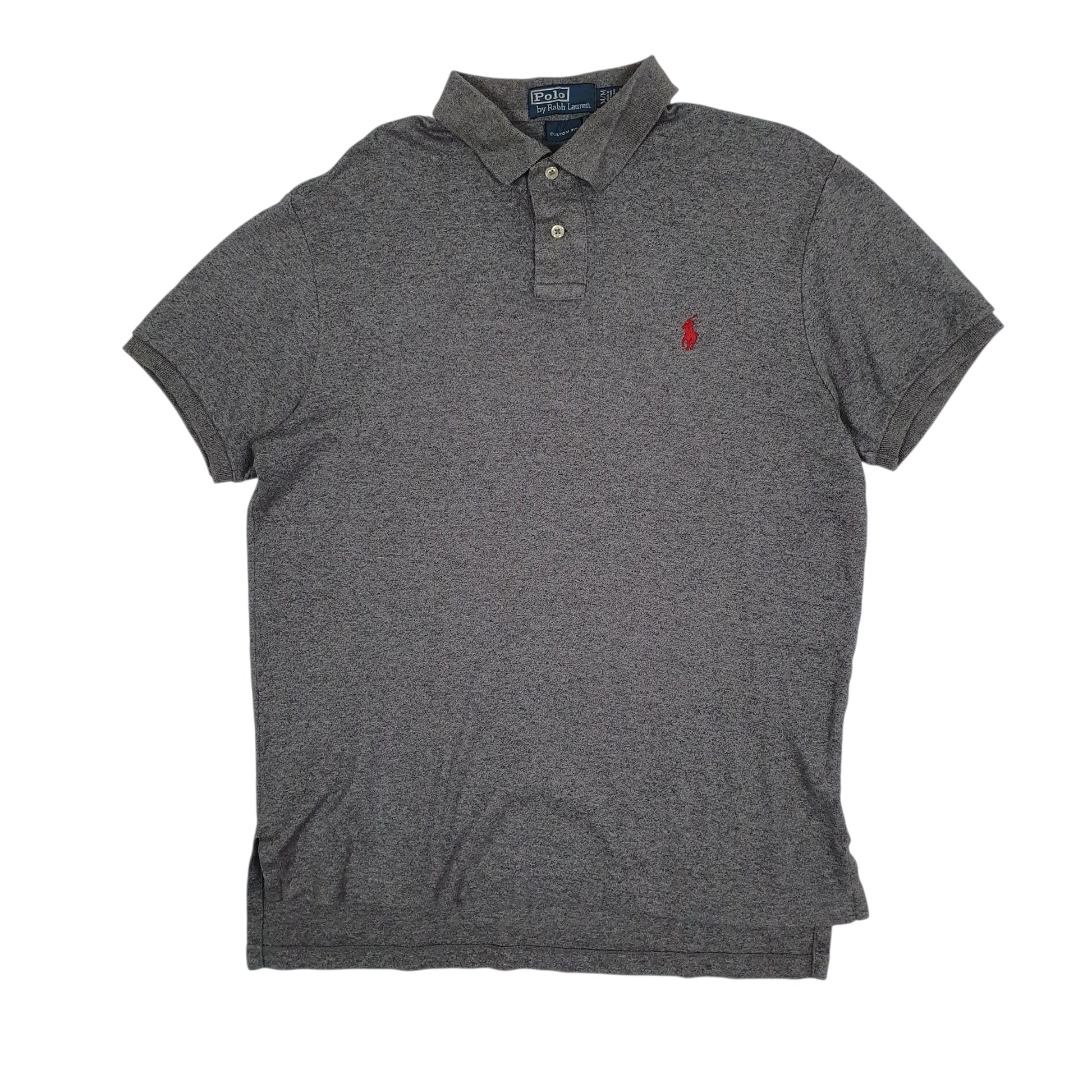 Mens Grey Polo Ralph Lauren  Short Sleeve Polo Shirt