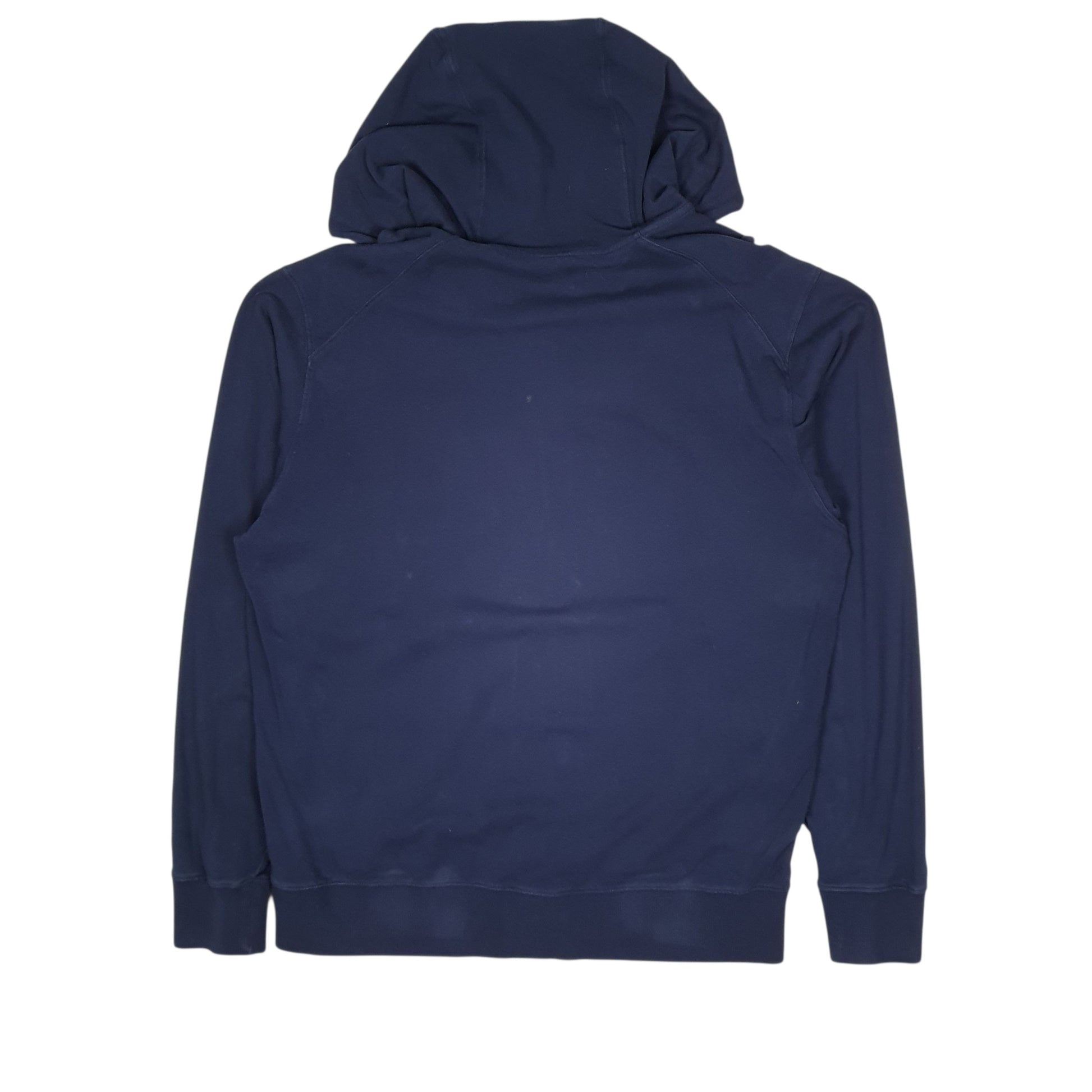 Mens Navy Nike Lightweight Hoodie Vintage 2000s Full Zip Jumper