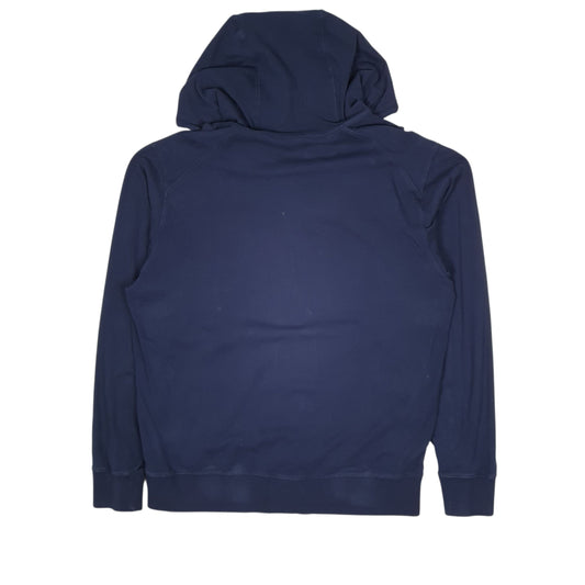 Mens Navy Nike Lightweight Hoodie Vintage 2000s Full Zip Jumper