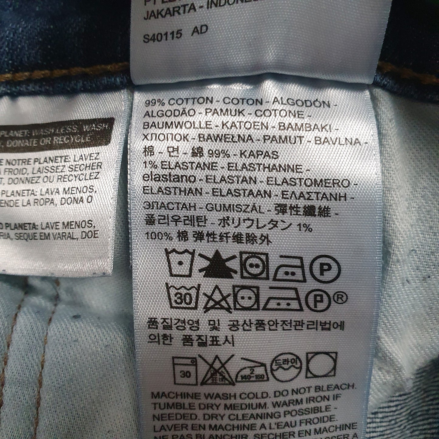 Mens Blue Levis   Jeans